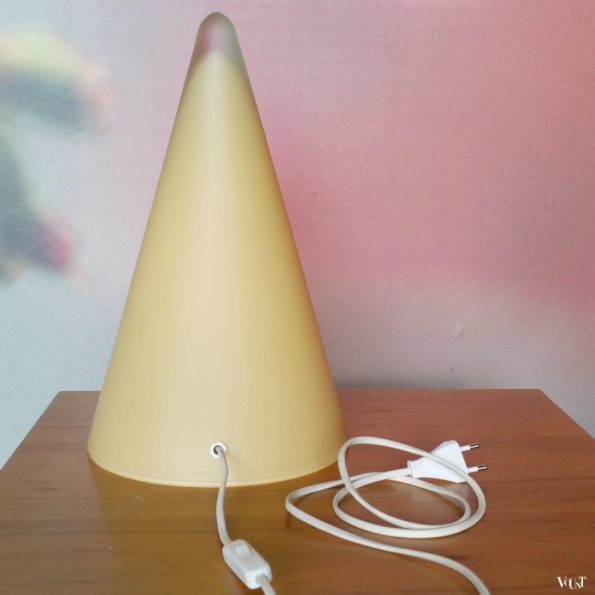 Set van 3 gele Teepee-lampen, SCE, Frankrijk, jaren '70