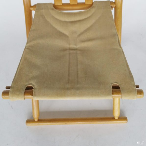 Set van 2 opklapbare stoelen, jaren '60