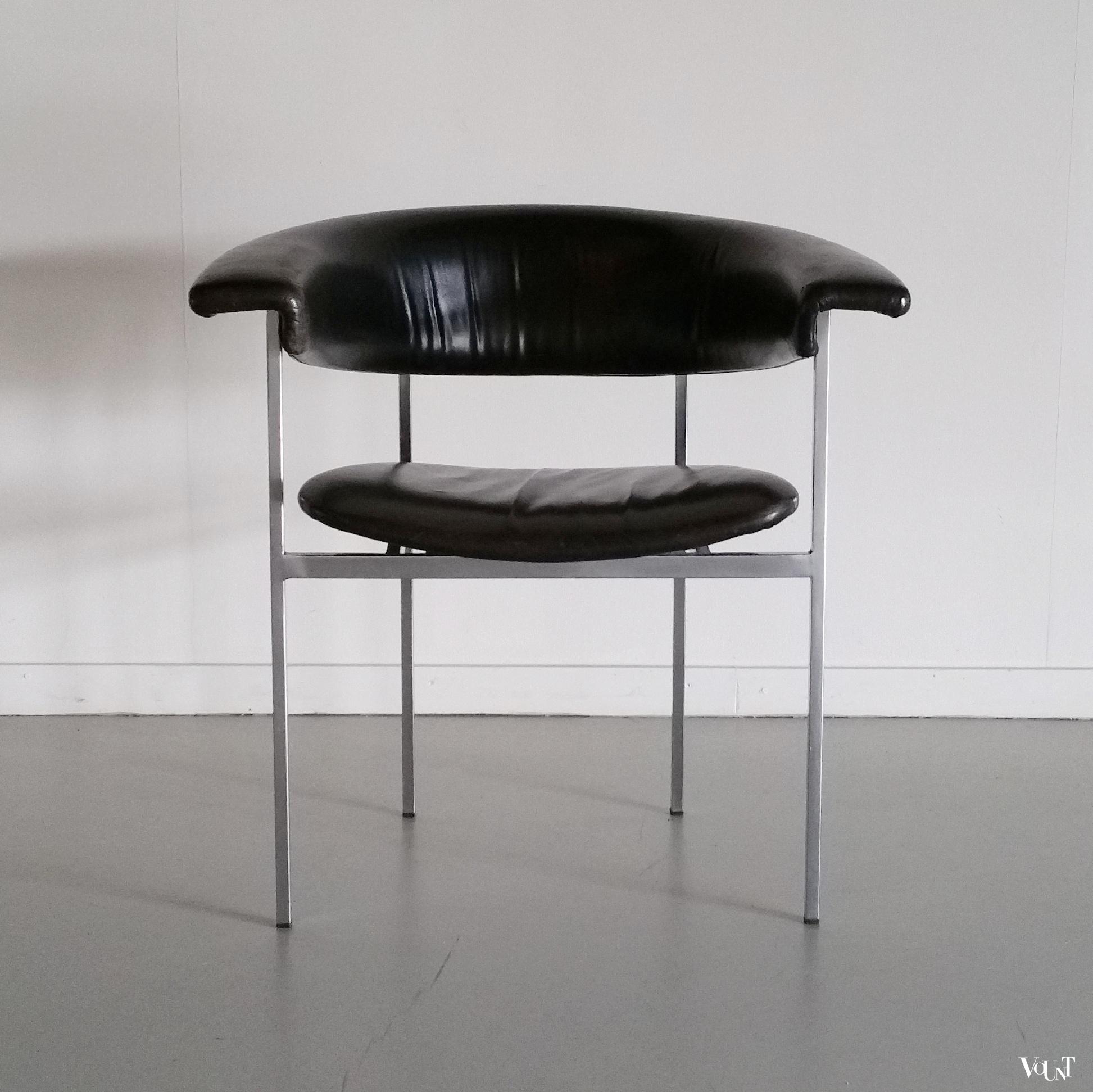 Beta bureaustoel/armstoel, Rudolf Wolf voor Van Gaasbeek-Van Tiel, jaren '60