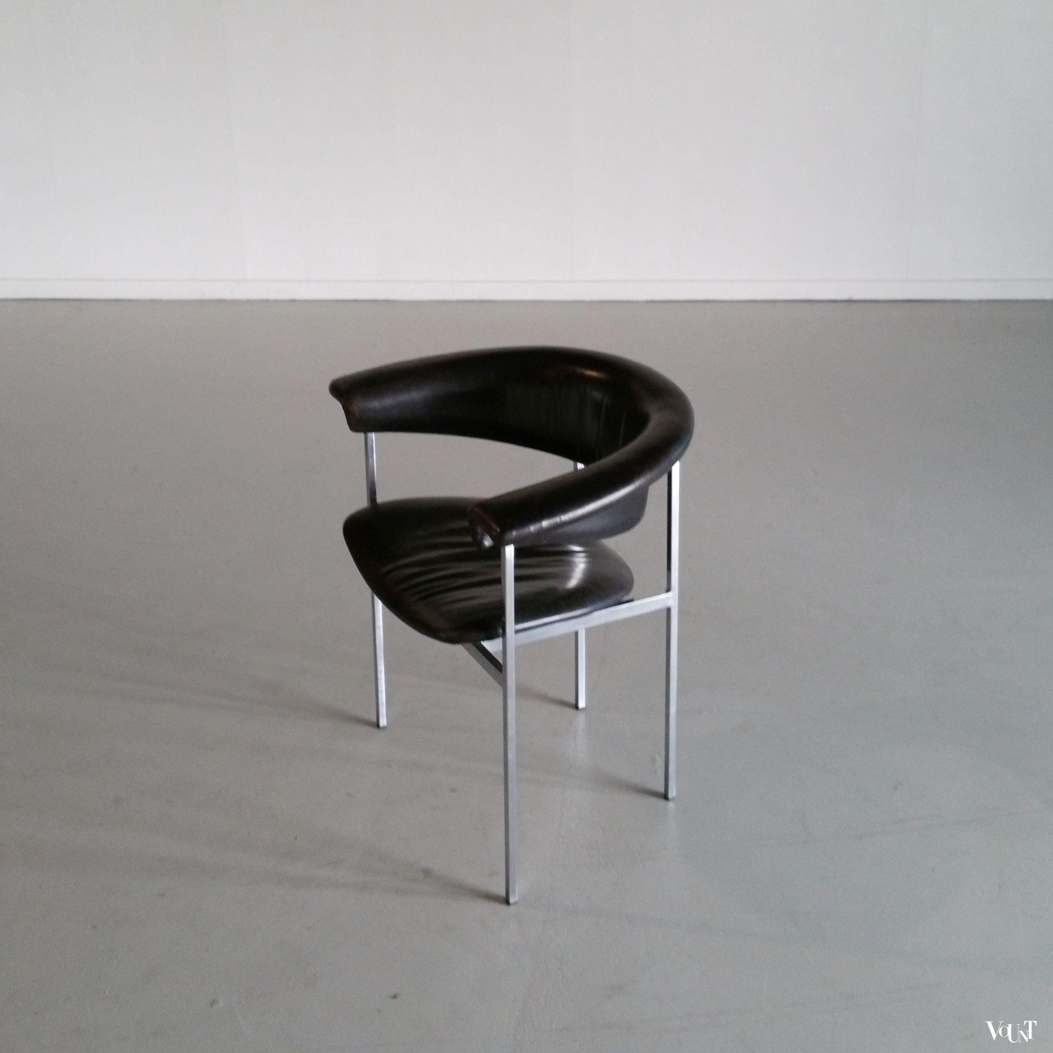 Beta bureaustoel/armstoel, Rudolf Wolf voor Van Gaasbeek-Van Tiel, jaren '60