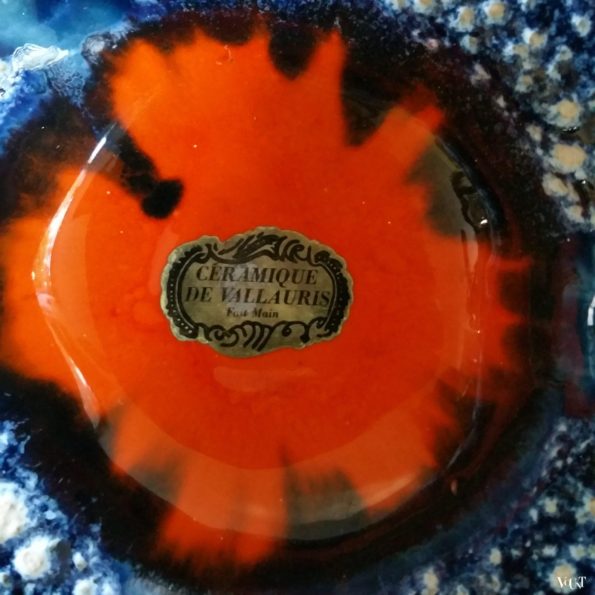 Fat lava asbak, Vallauris, jaren '60