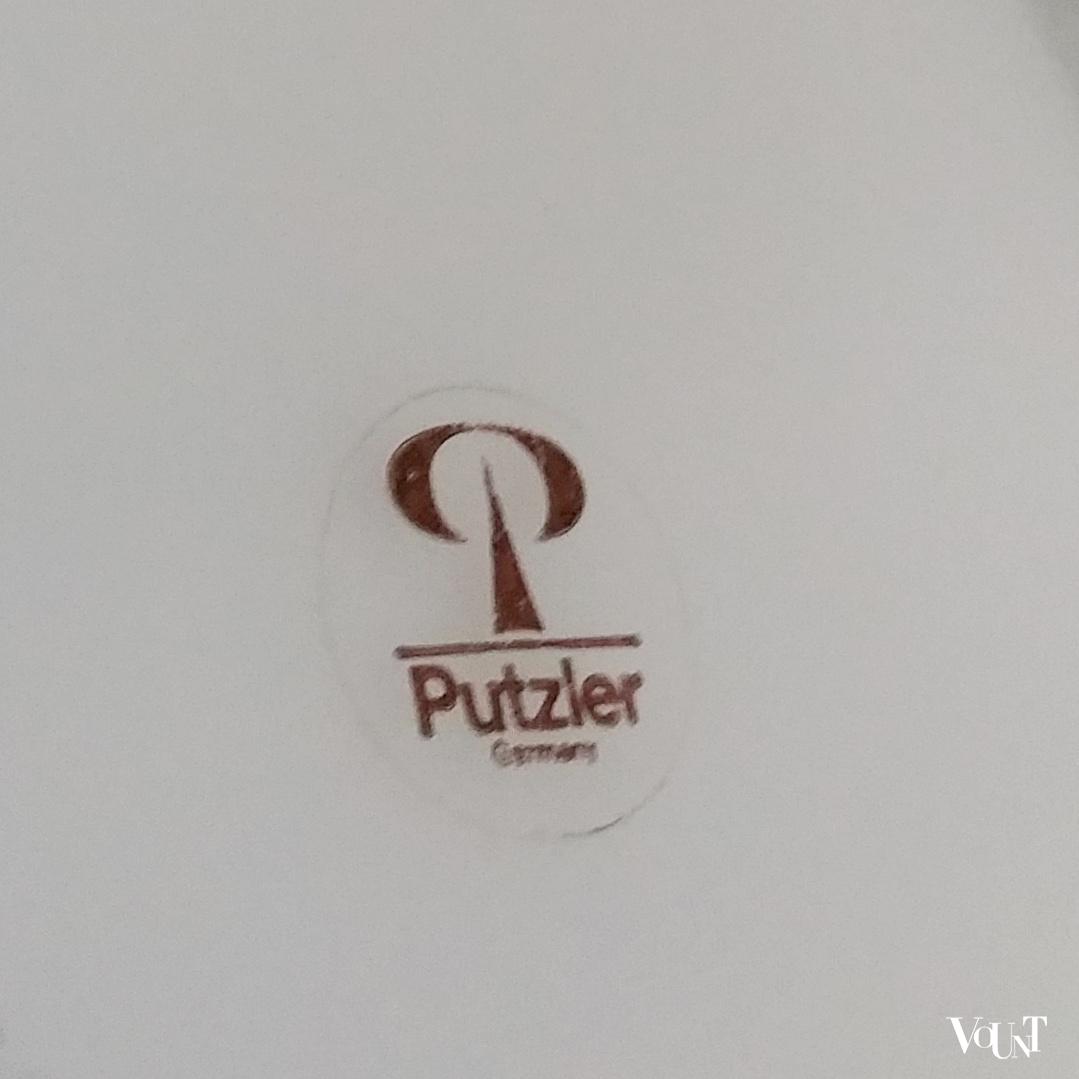 Opaline hanglamp van Peill & Putzler