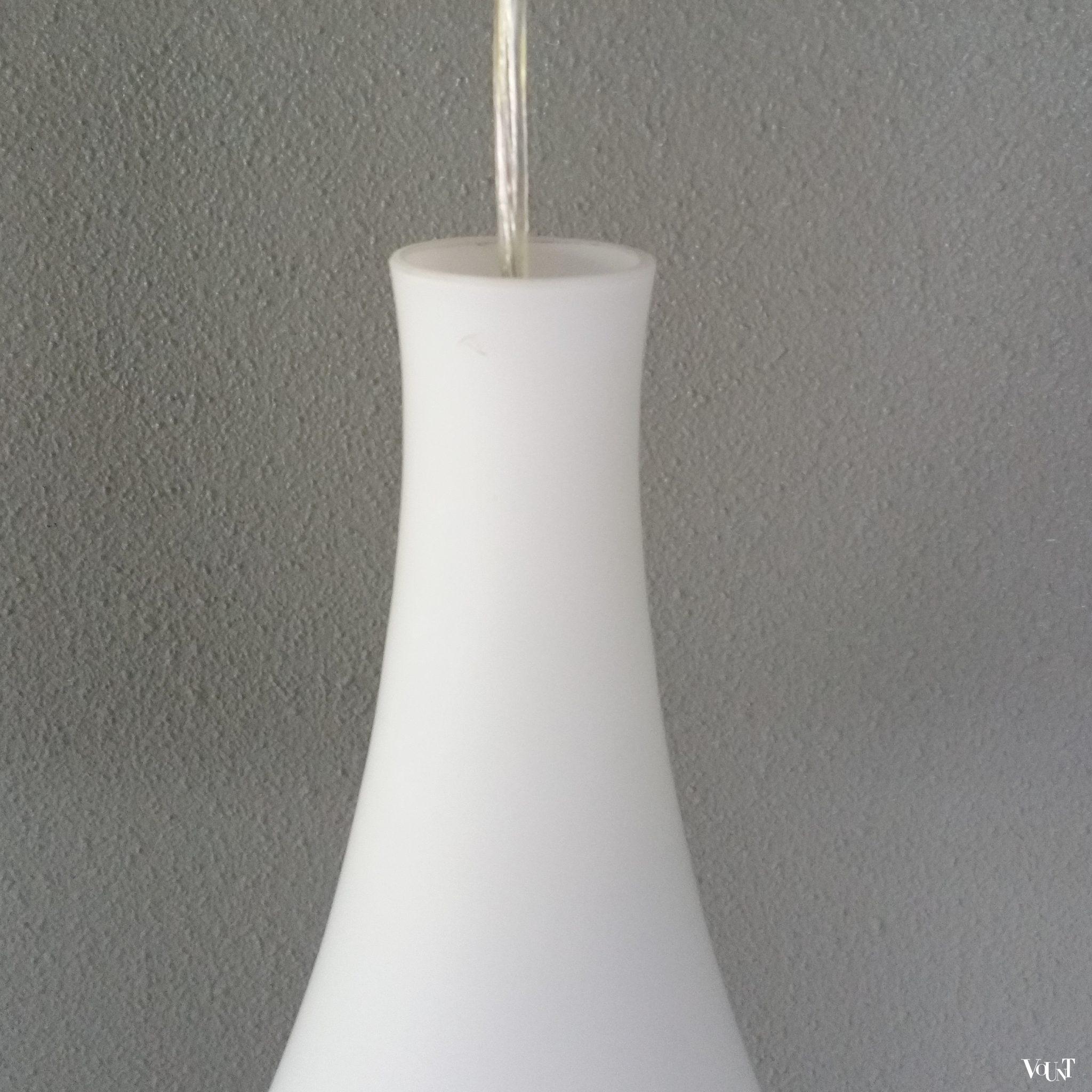 Opaline hanglamp van Peill & Putzler