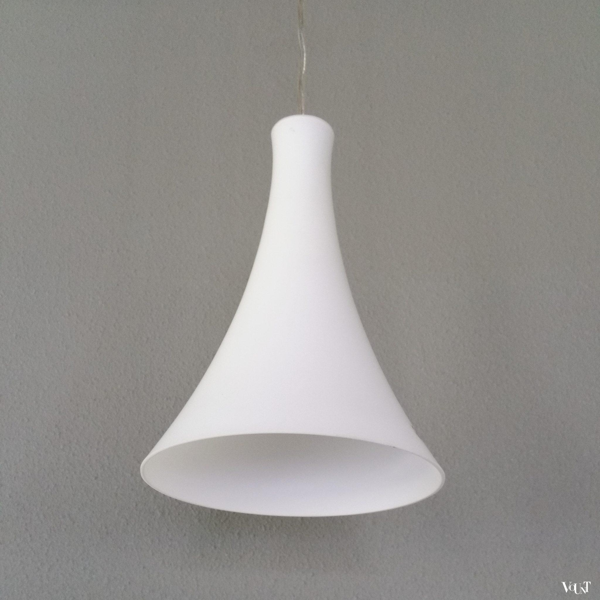 Opaline hanglamp van Peill & Putzler
