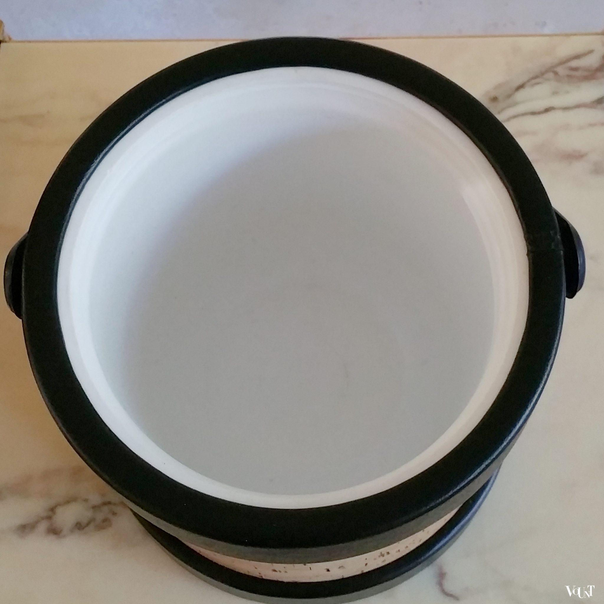 Vintage ijsemmer kurk, Italië, jaren '70