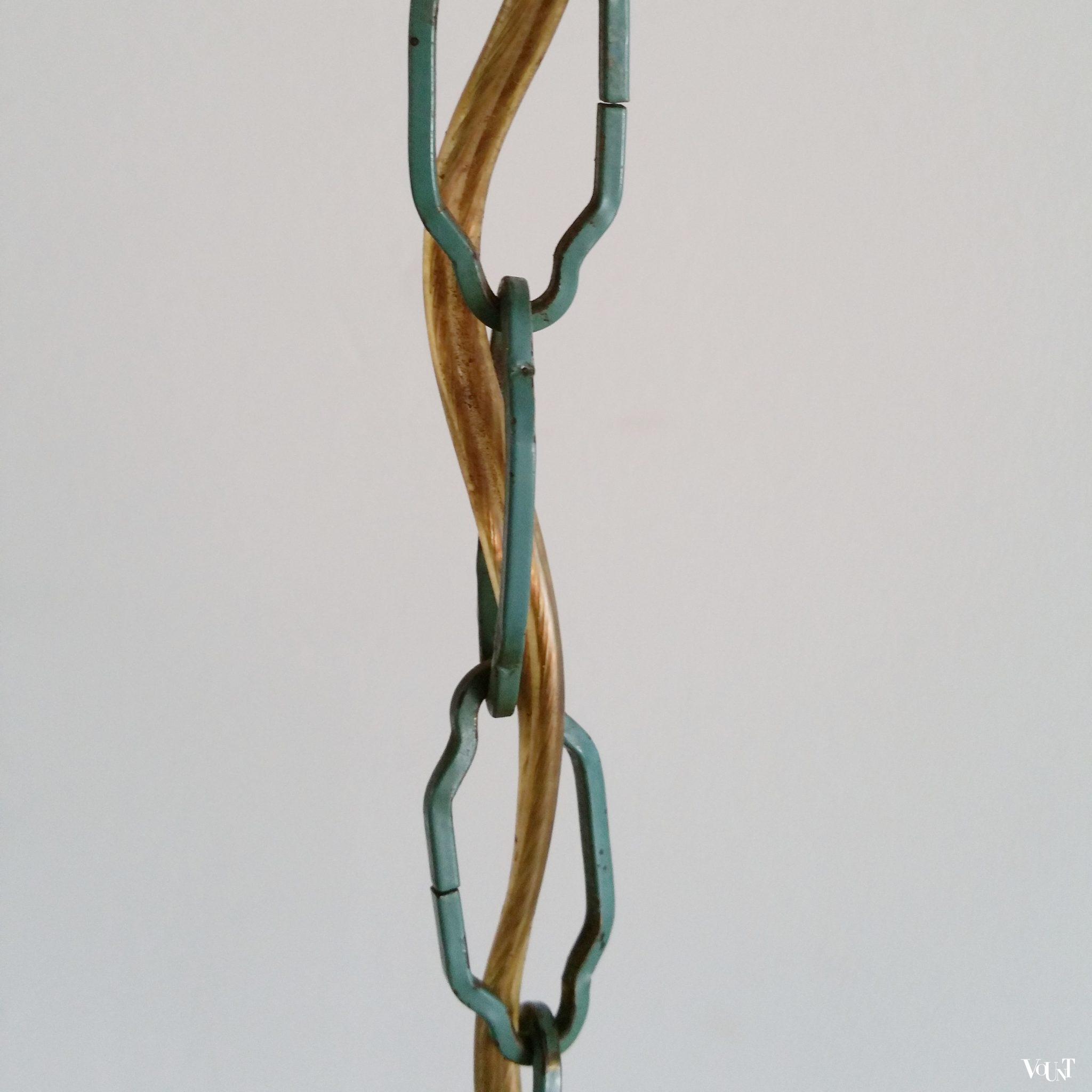 Groen jaren '50 hallampje