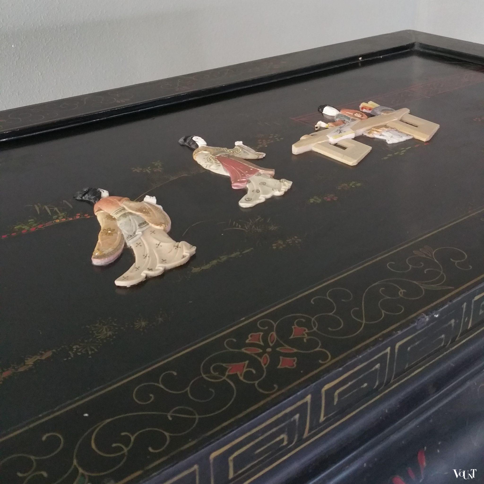 Vintage Chinese salontafel, jaren '60/'70