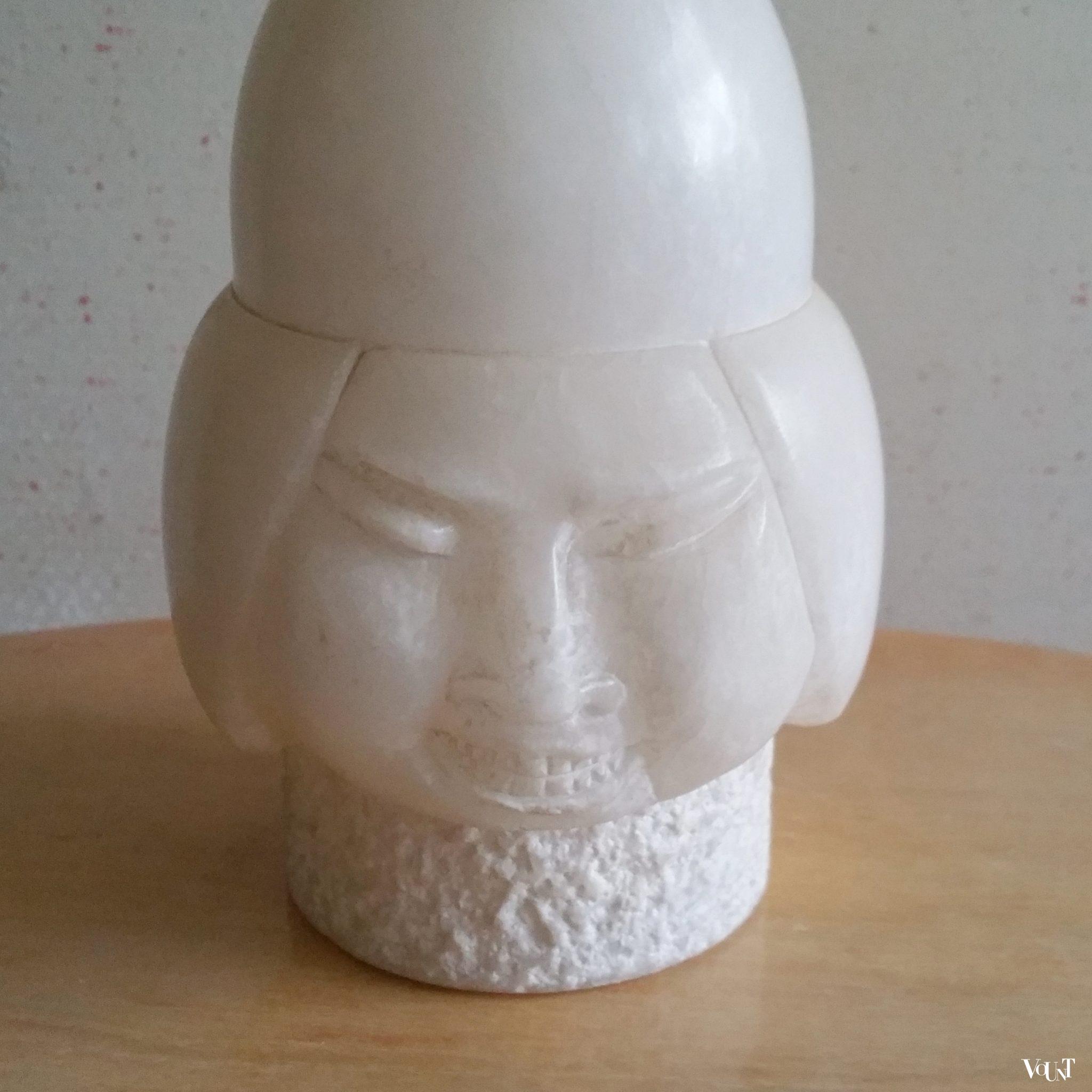 Tafellamp albast, 1e helft 20e eeuw