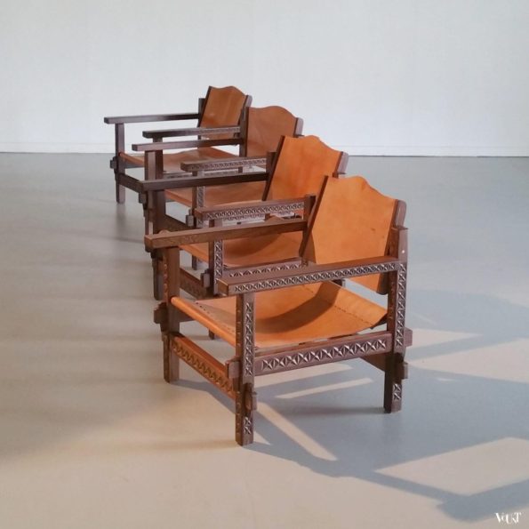 Vintage safaristoel, Tanzania, jaren '70