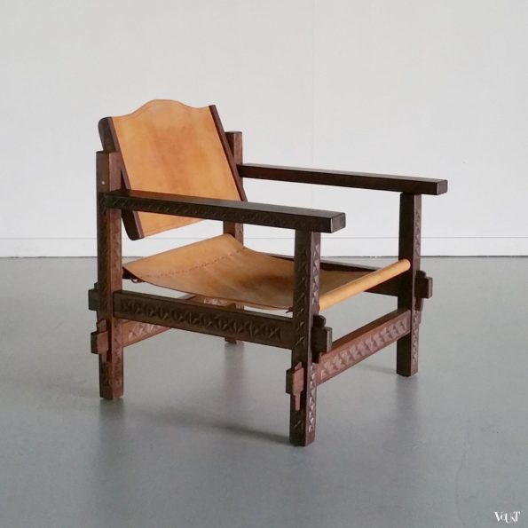 Vintage safaristoel, Tanzania, jaren '70
