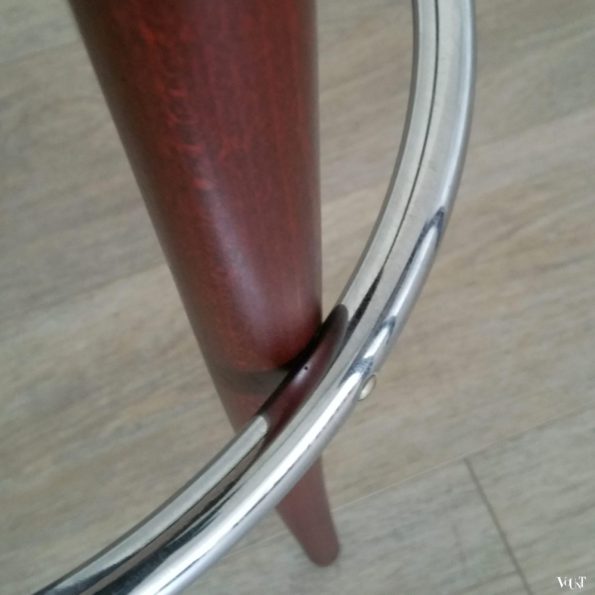 Set van 2 Thonet 204 RH barkrukken, jaren '70