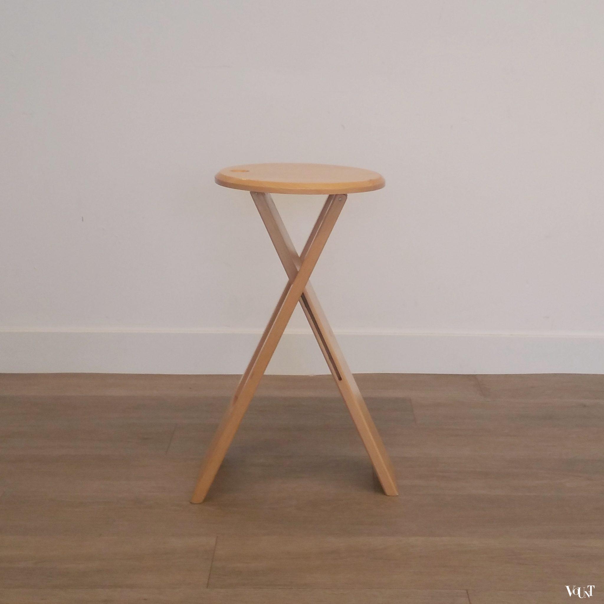 Opvouwbare kruk Suzy, Adrian Reed voor Princes Design Works, jaren '80