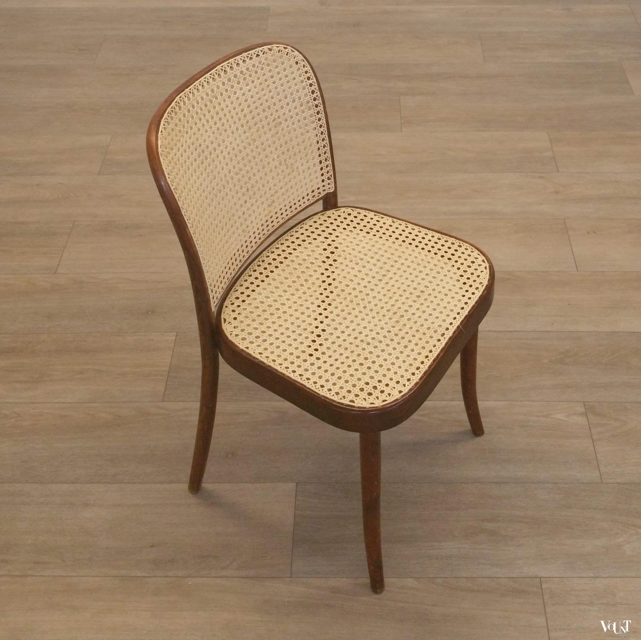 Set van 4 Praag of 811 stoelen, Ligna, jaren '50/'60