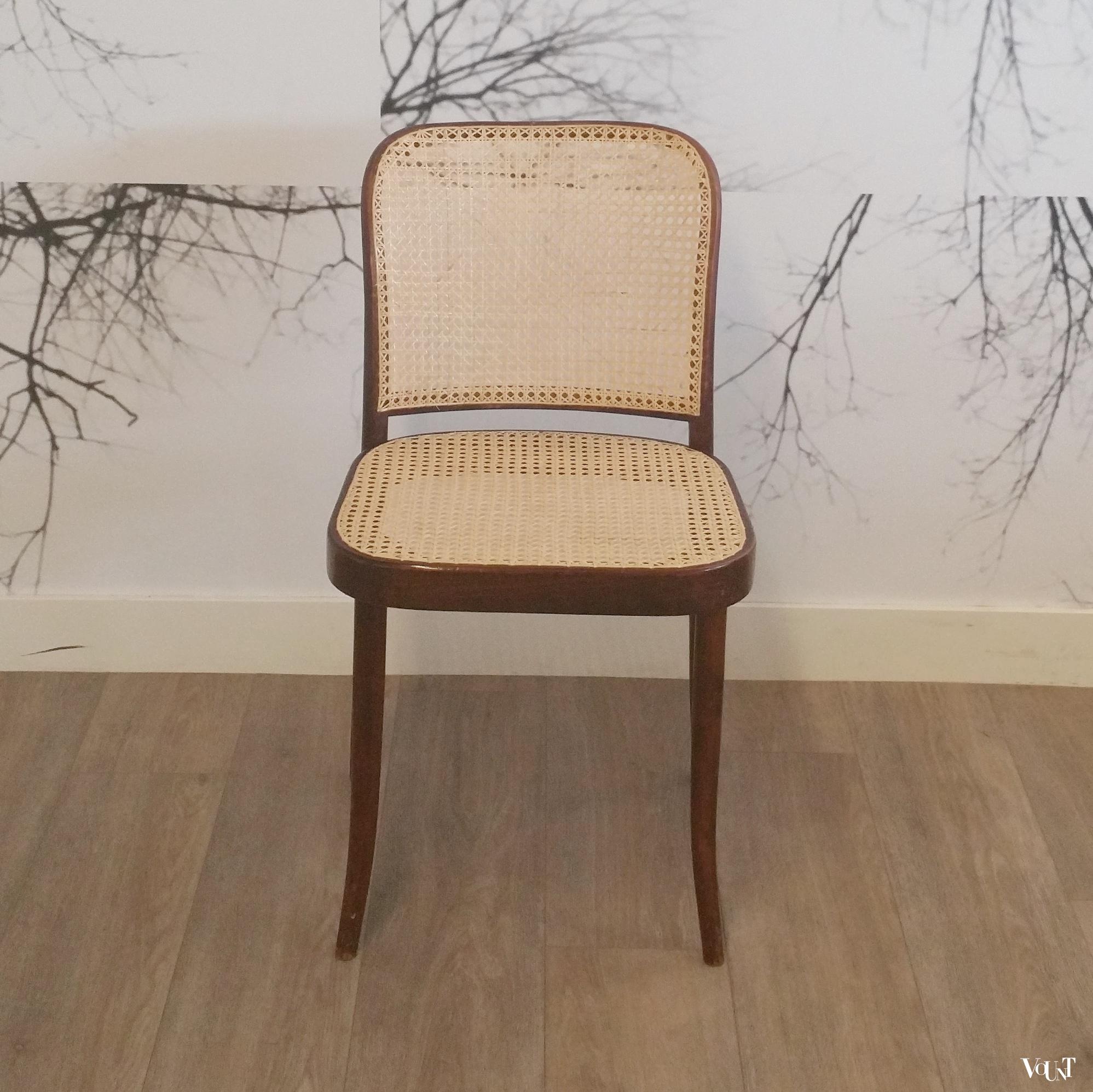 Set van 4 Praag of 811 stoelen, Ligna, jaren '50/'60