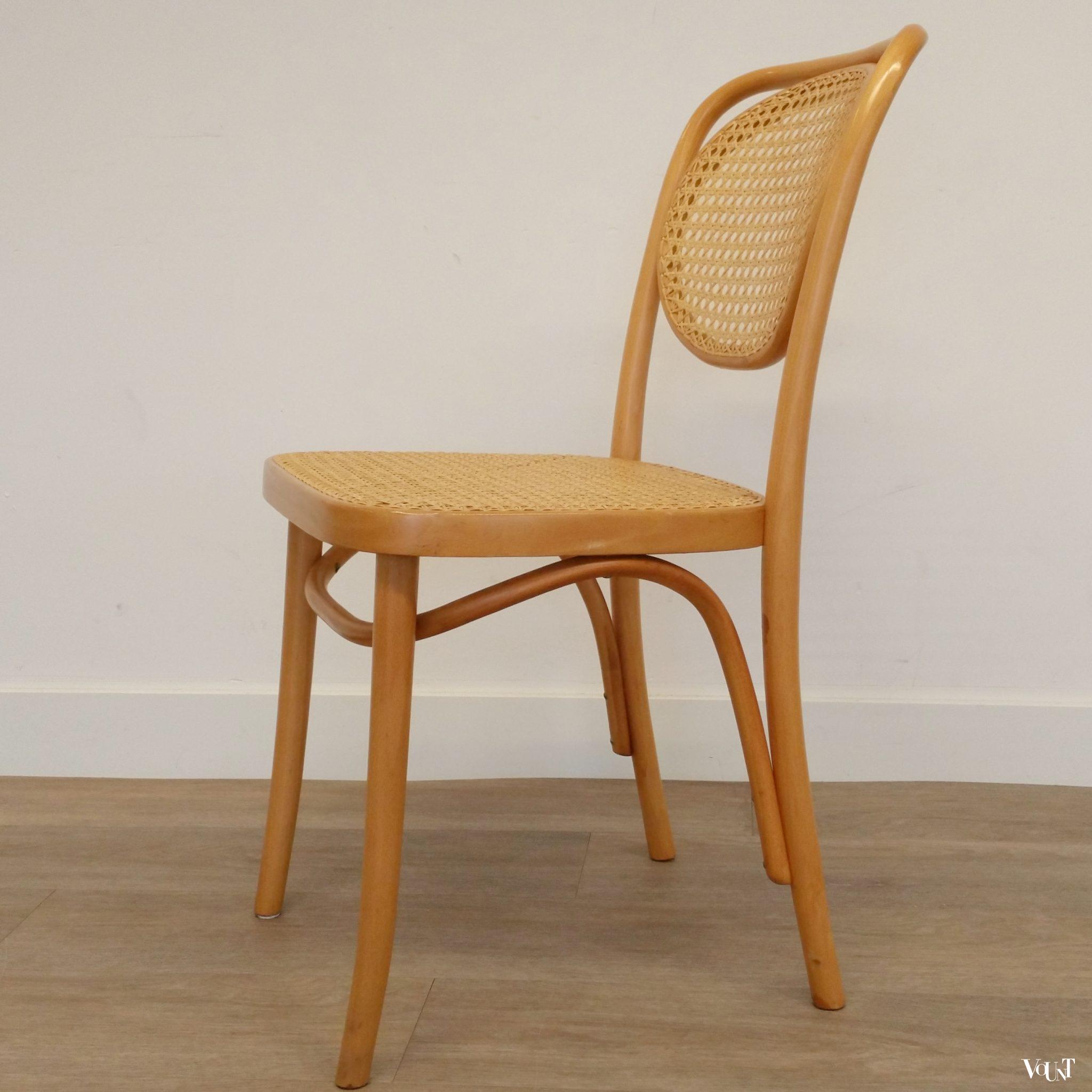 Set van 4 beukenhouten bentwood stoelen, ZPM Radomsko, jaren '70