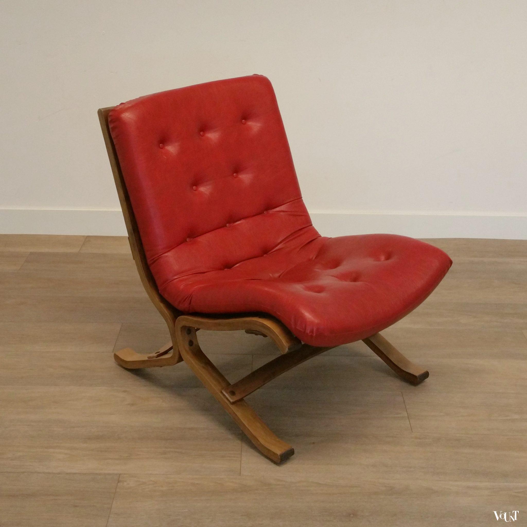 Fauteuil / easy chair Ingmar Relling voor Westnofa, jaren '70