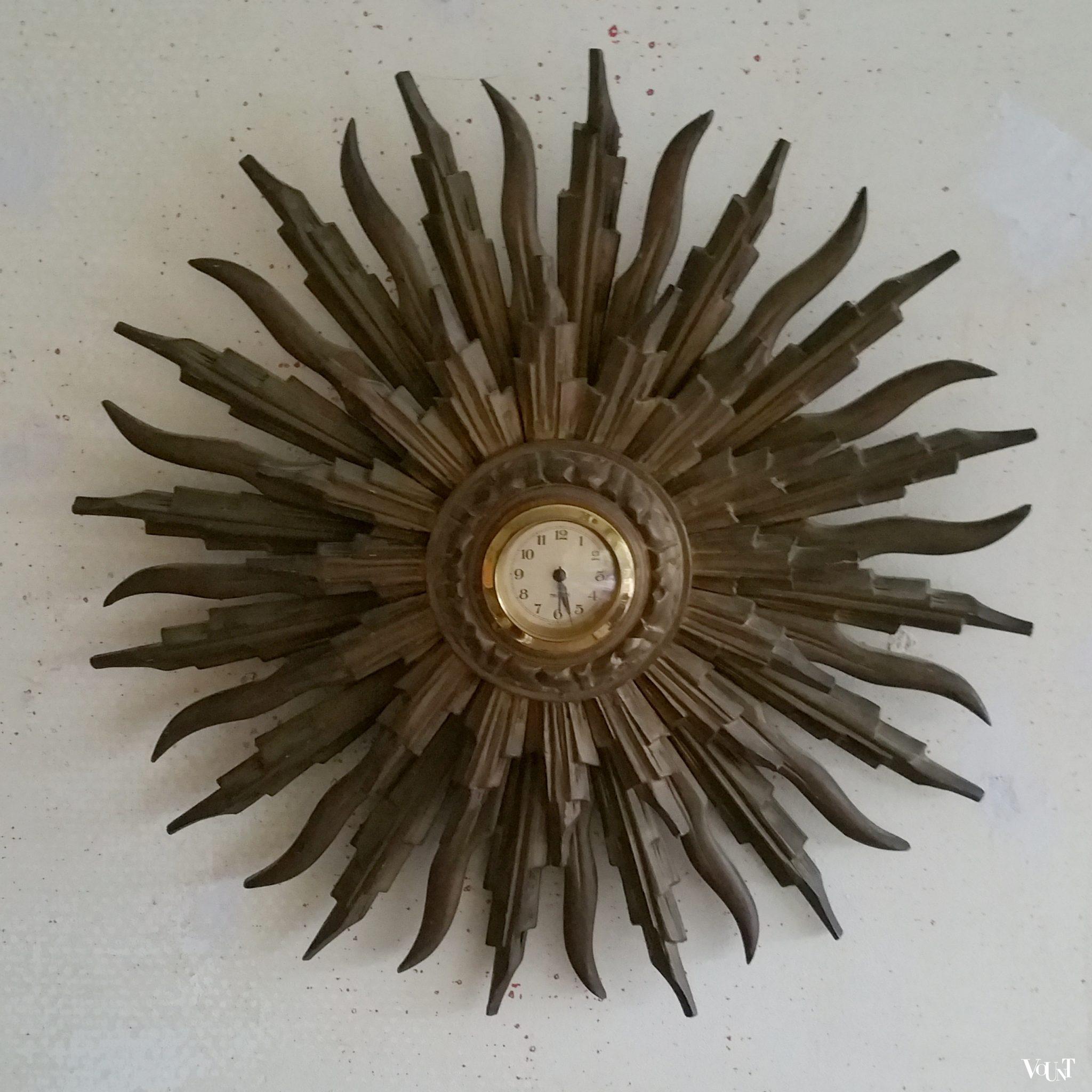 Houten zonneklok, jaren '60