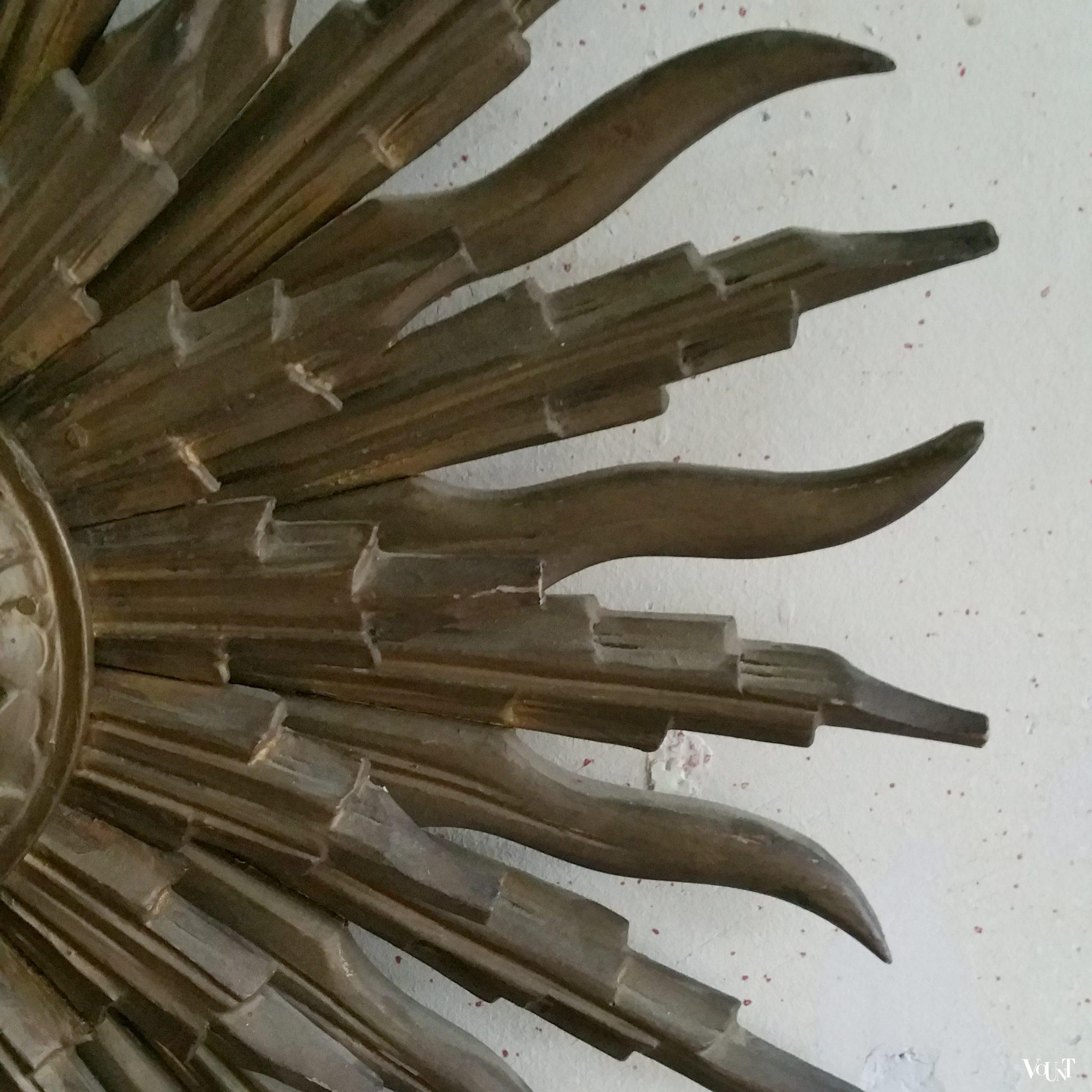 Houten zonneklok, jaren '60