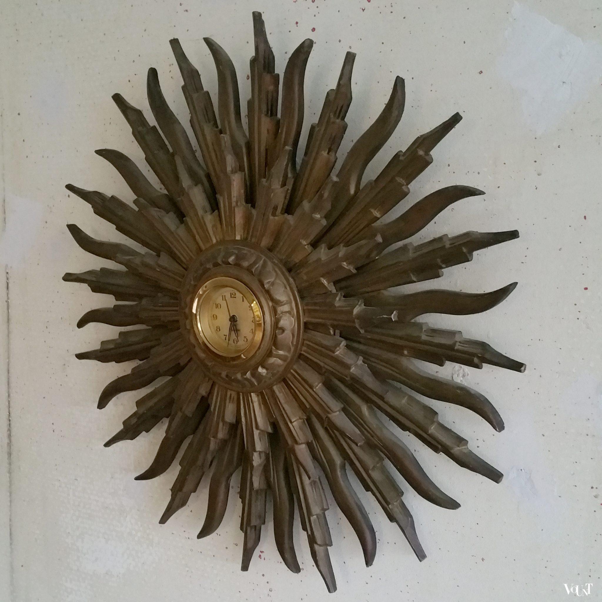 Houten zonneklok, jaren '60