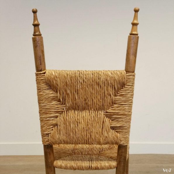 Set van 4 Spaanse stoelen, jaren '50