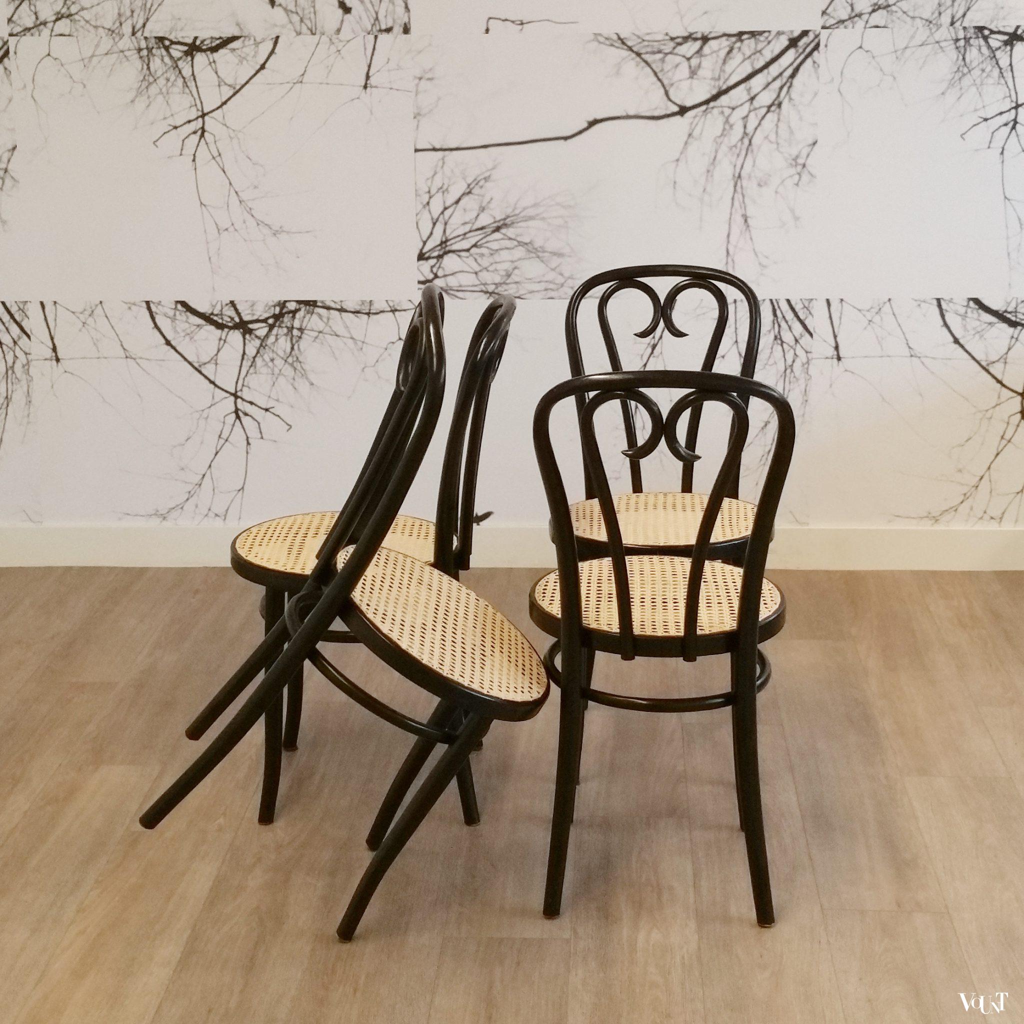 Set van 4 nr. 16 stoelen, ZPM Radomsko, jaren '70