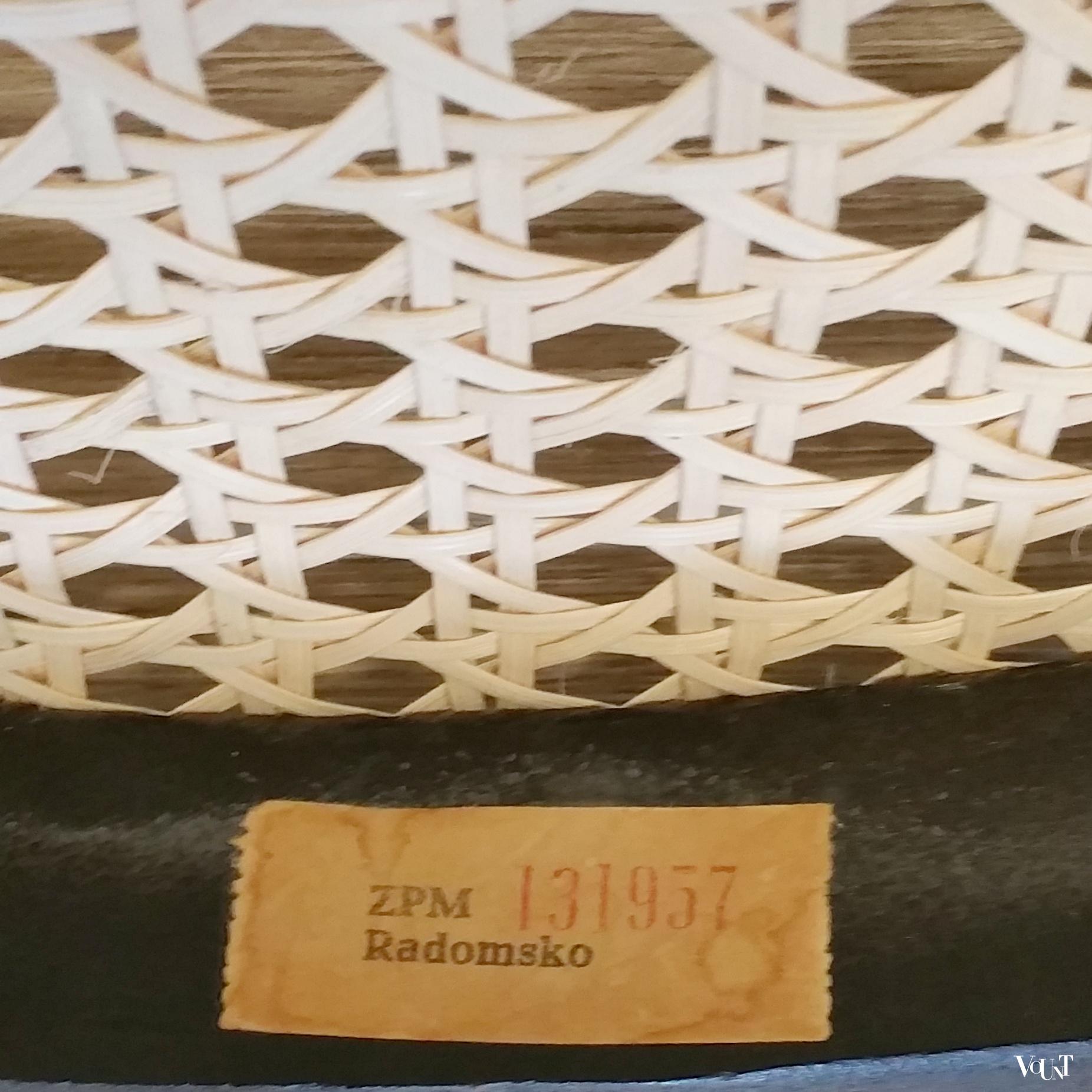 Set van 4 nr. 16 stoelen, ZPM Radomsko, jaren '70