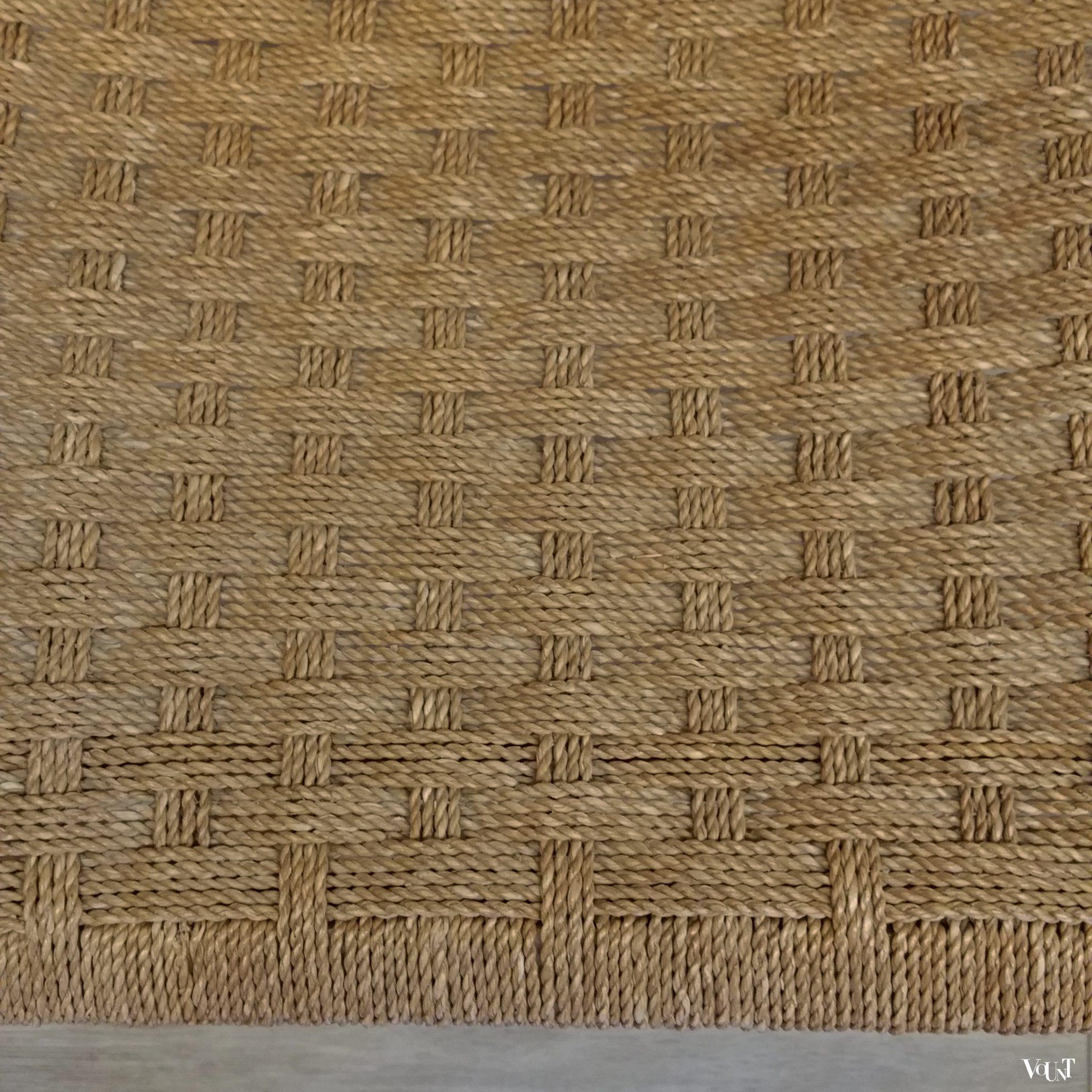 Fauteuil hout en touw, V & D, jaren '50