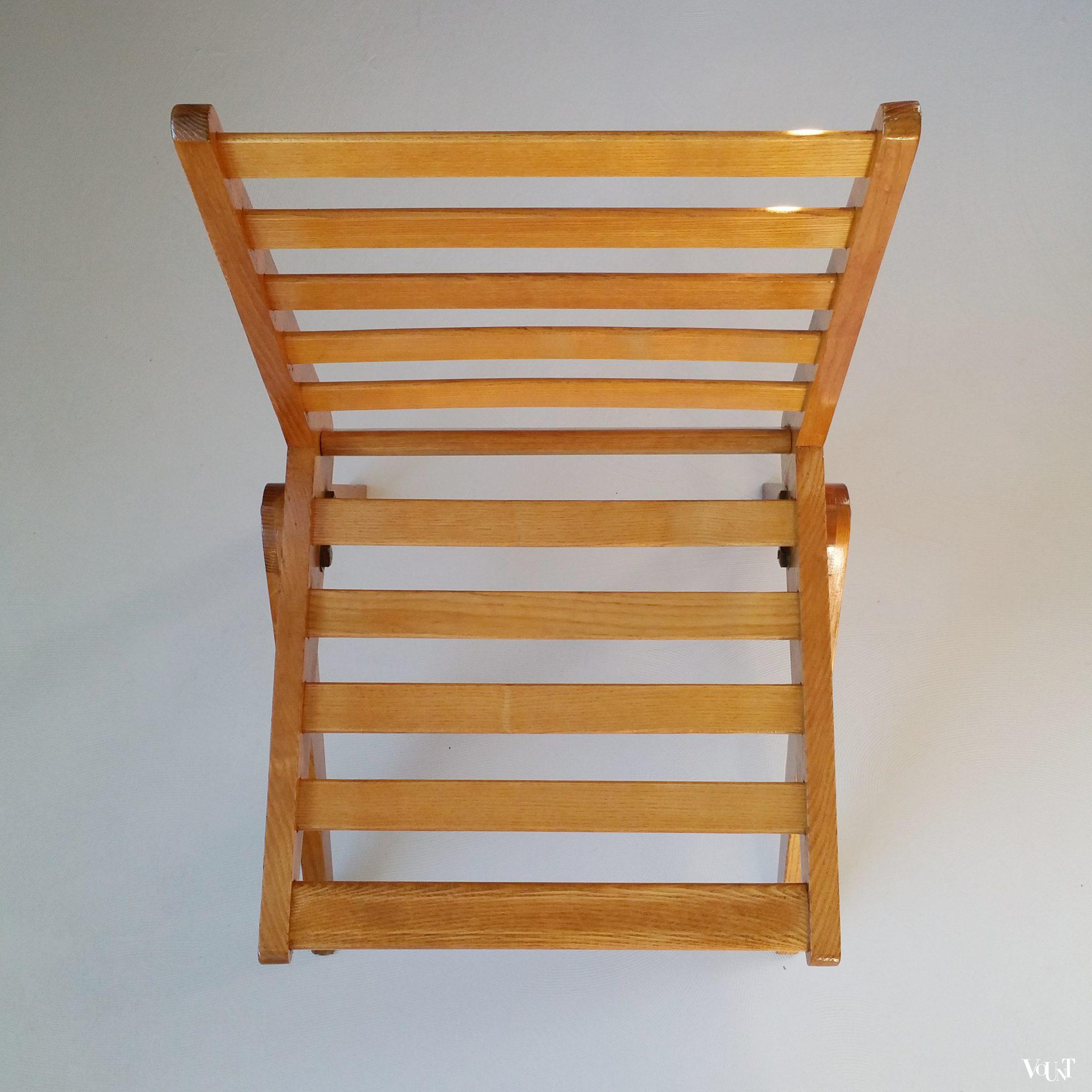 Compas stoel, Pierre Jeanneret en Charlotte Perriand, jaren '40