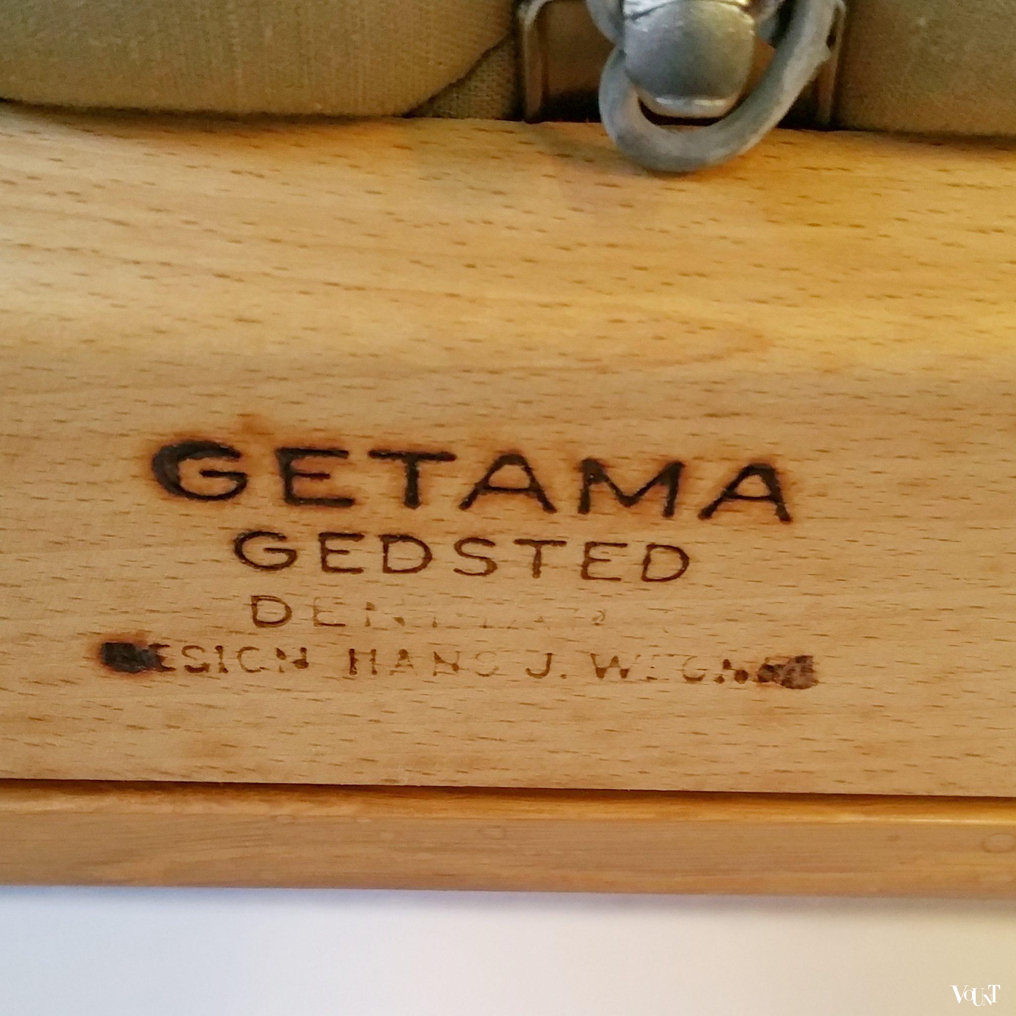GE 265 Fauteuil, Hans J. Wegner voor Getama, jaren '70