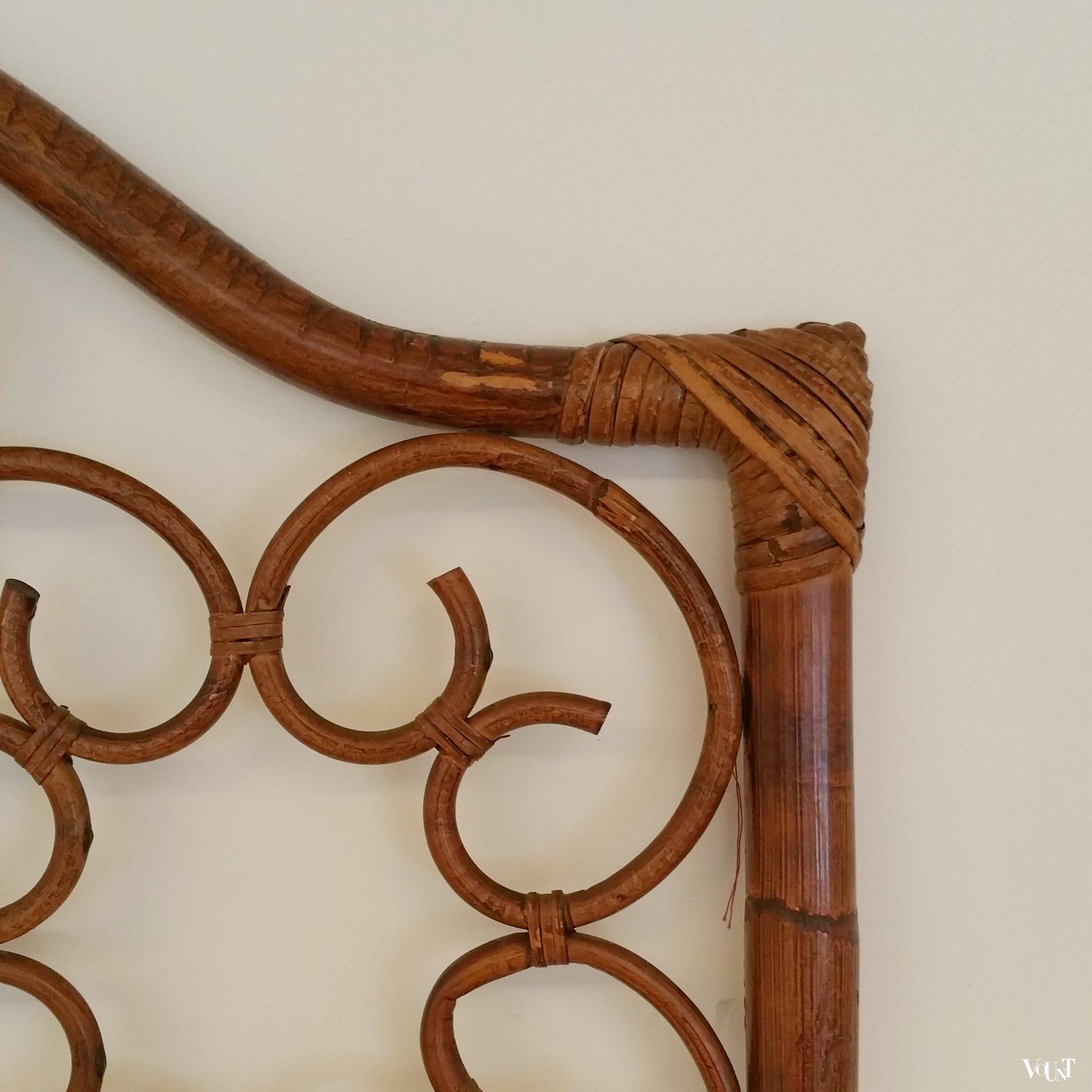 Rotan kamerscherm / room divider, jaren '70