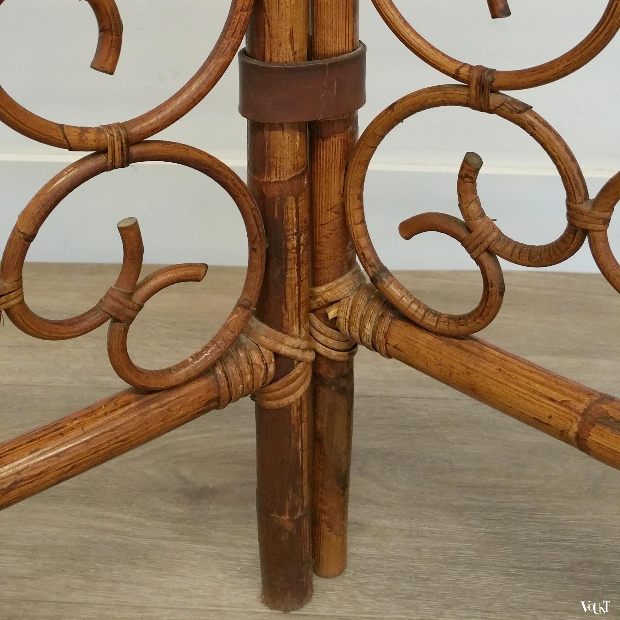 Rotan kamerscherm / room divider, jaren '70