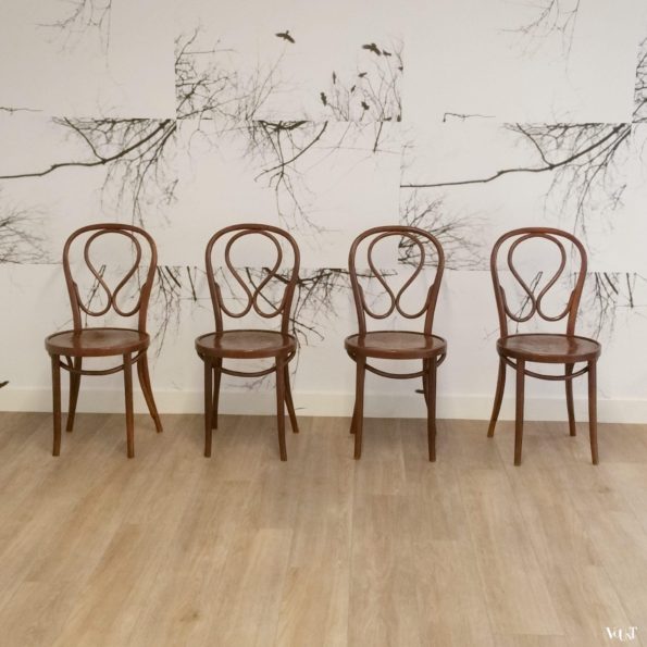 Set van 4 nr. 20 stoelen, Romania, jaren '60