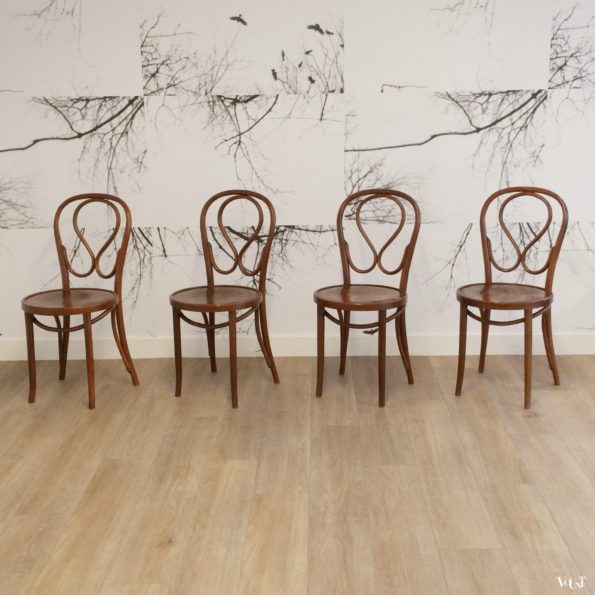 Set van 4 nr. 20 stoelen, Romania, jaren '60