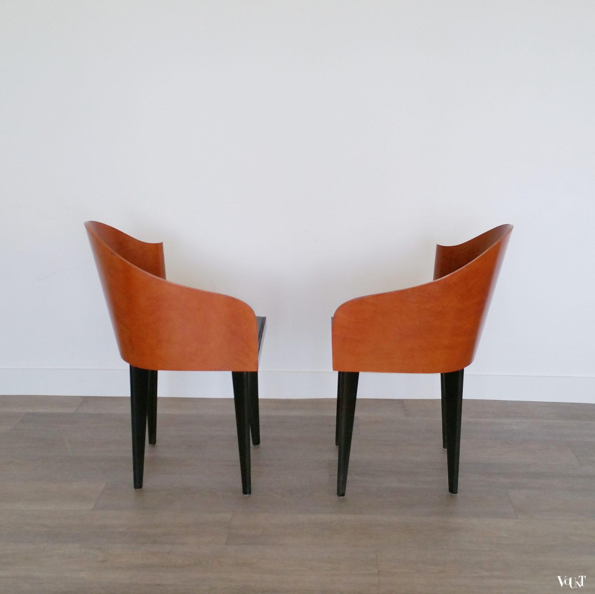 Set van 2 Toscana stoelen, Piero Sartogo voor Saporiti Italia, jaren '80