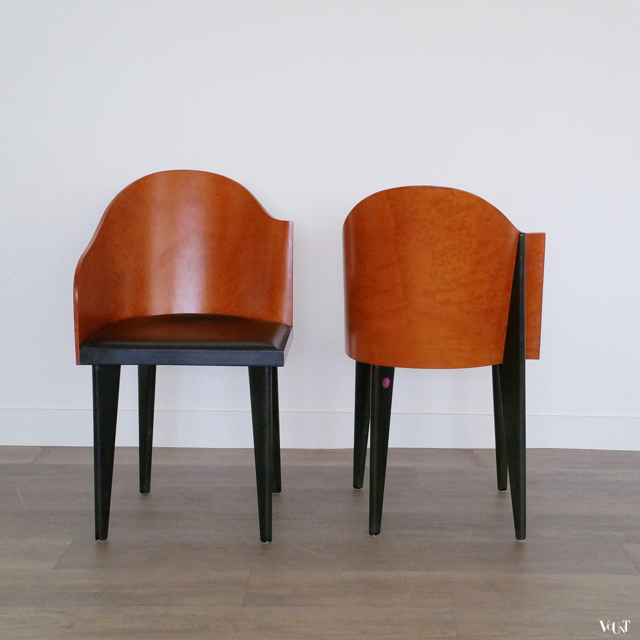 Set van 2 Toscana stoelen, Piero Sartogo voor Saporiti Italia, jaren '80