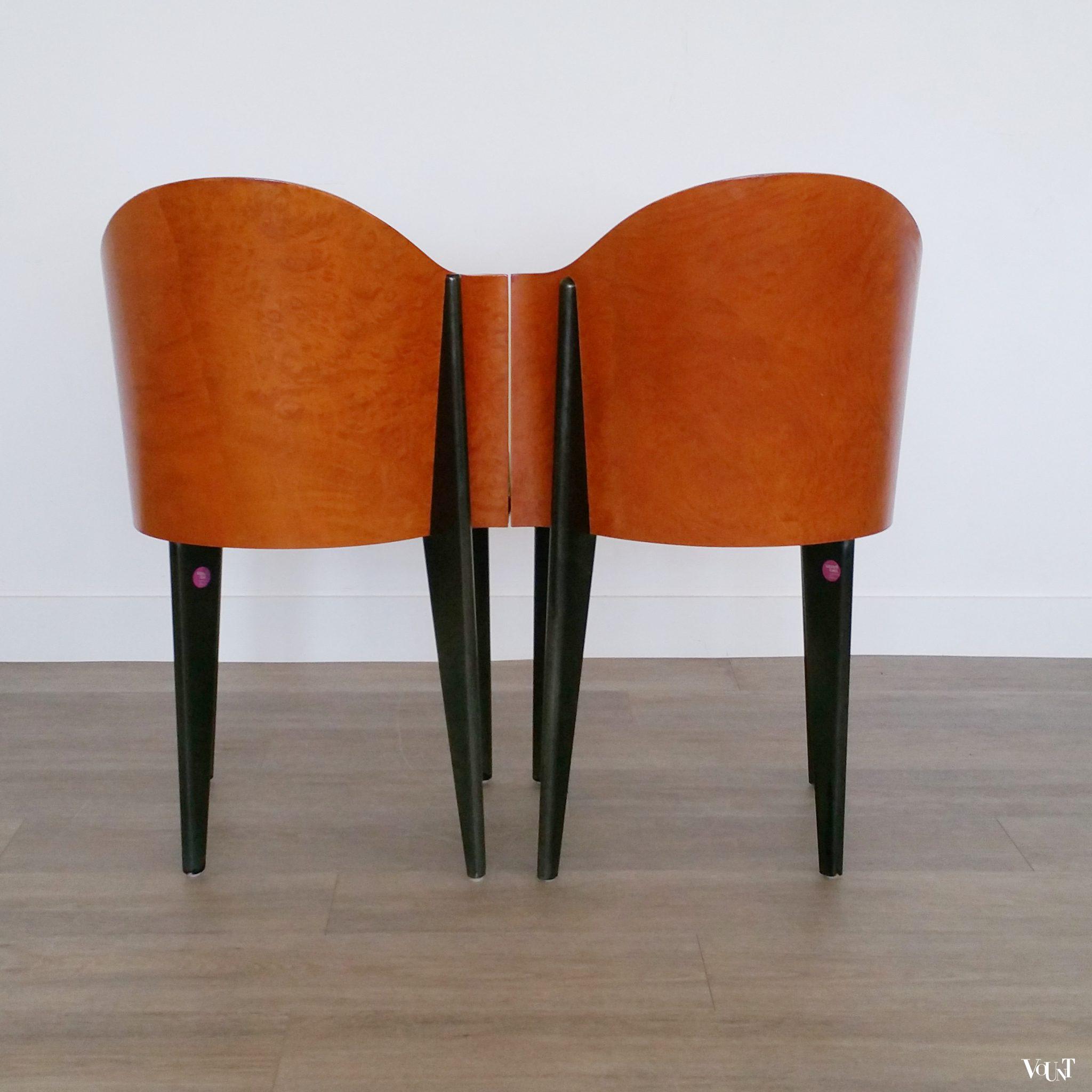 Set van 2 Toscana stoelen, Piero Sartogo voor Saporiti Italia, jaren '80