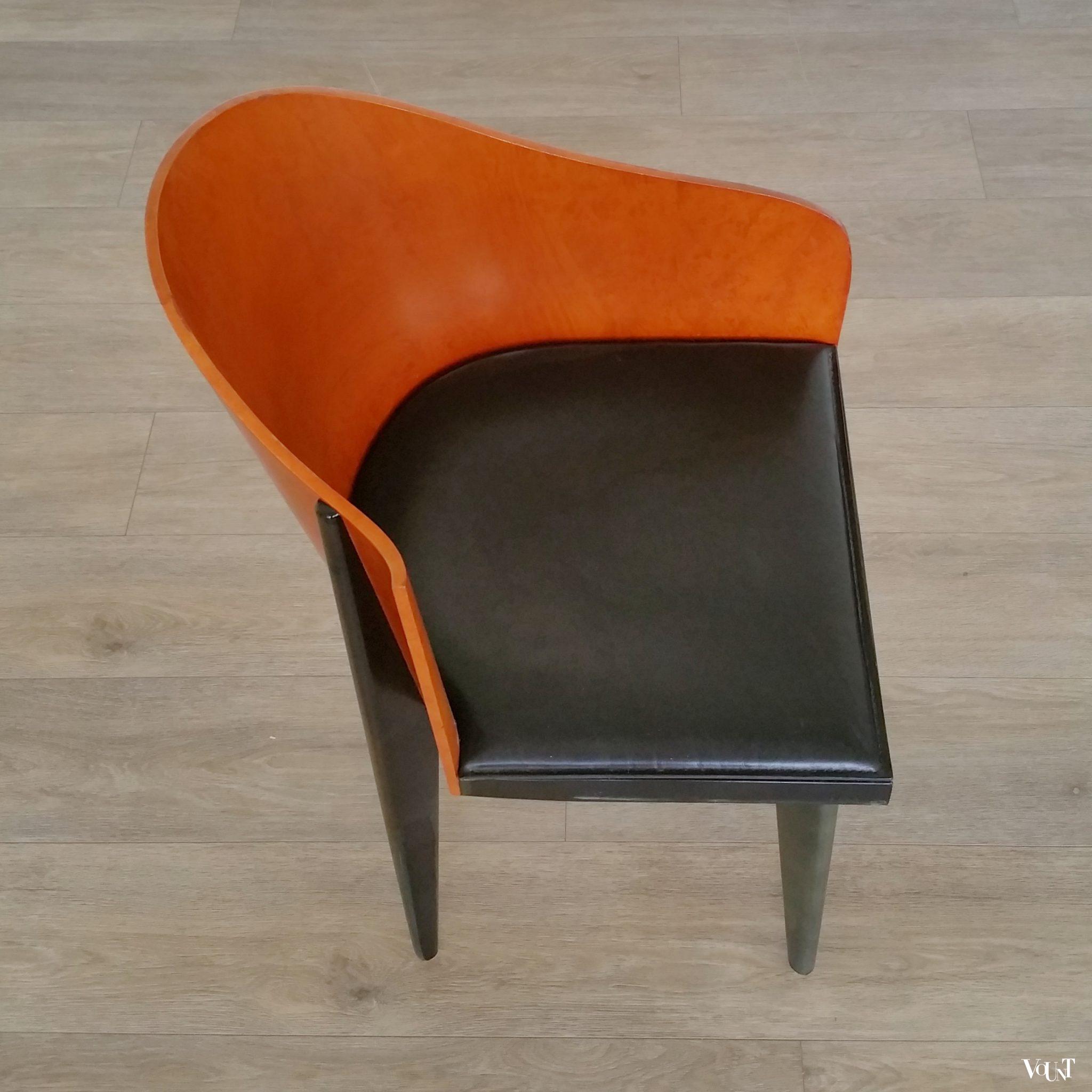 Set van 2 Toscana stoelen, Piero Sartogo voor Saporiti Italia, jaren '80