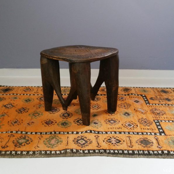 Oude Afrikaanse Senufo kruk
