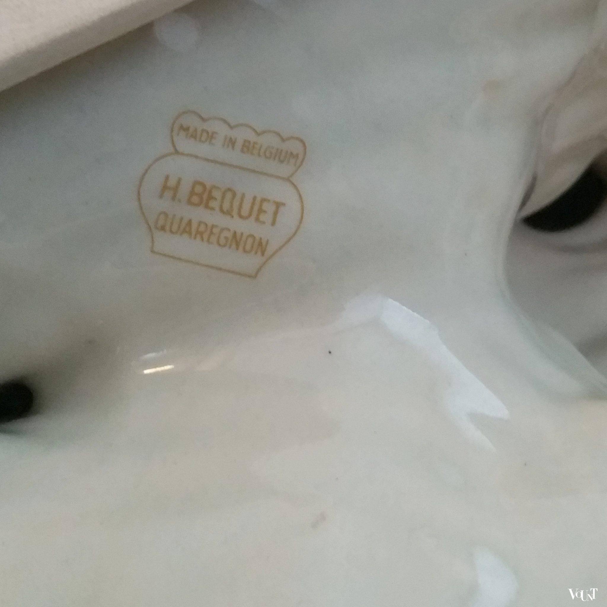 Sculptuur vissen, H. Bequet Quaregnon, België, jaren '50