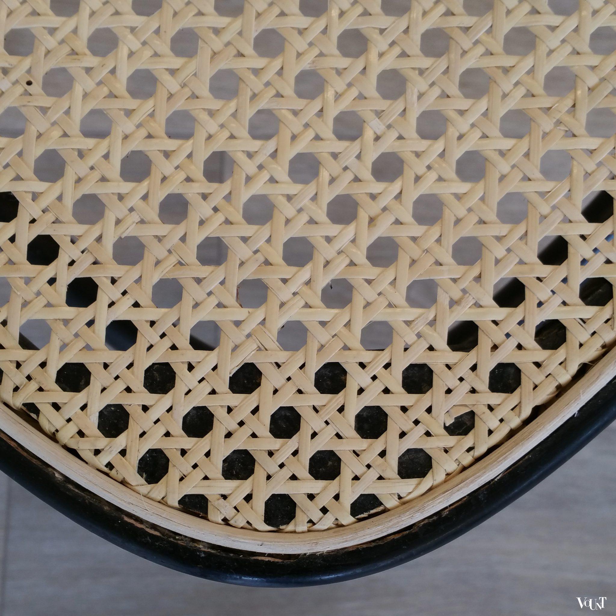 Set van 4 originele Thonet-stoelen nr. 214, jaren '70