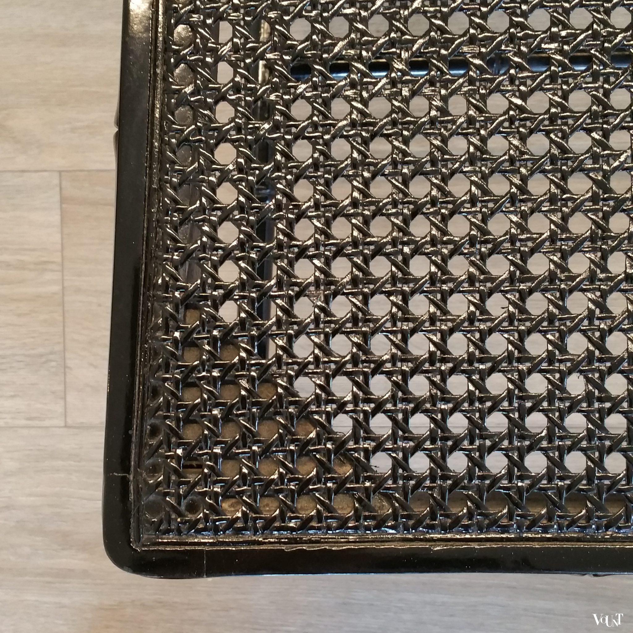 Set van 4 faux bamboo Chippendale stoelen, jaren '70