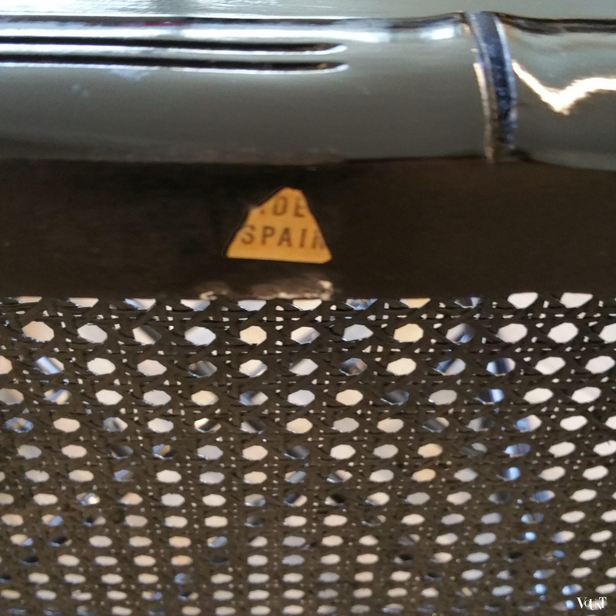 Set van 4 faux bamboo Chippendale stoelen, jaren '70