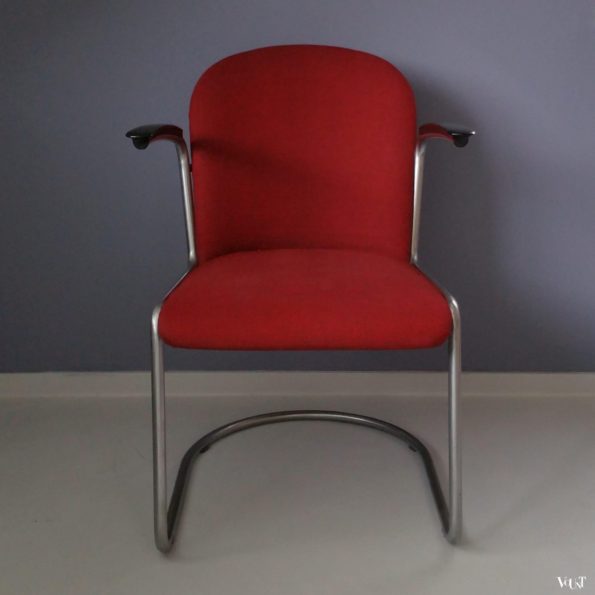 Stoel 413, W.H. Gispen voor Gispen, jaren '50/'60
