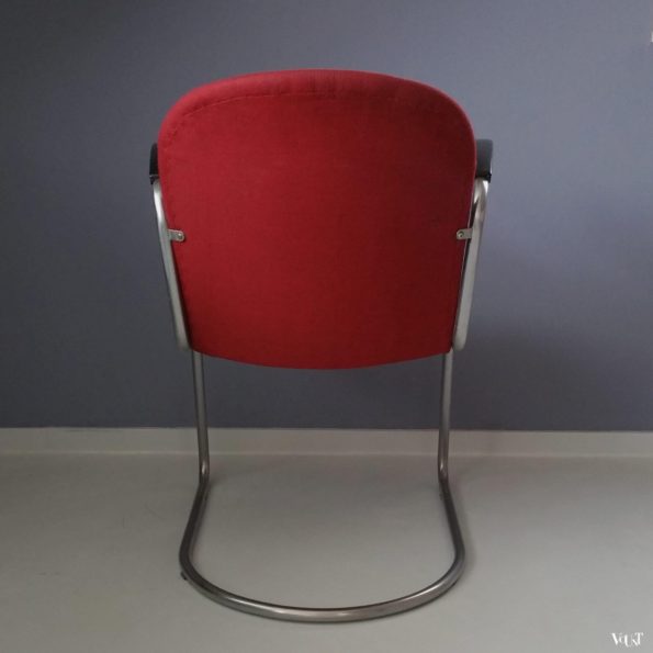 Stoel 413, W.H. Gispen voor Gispen, jaren '50/'60
