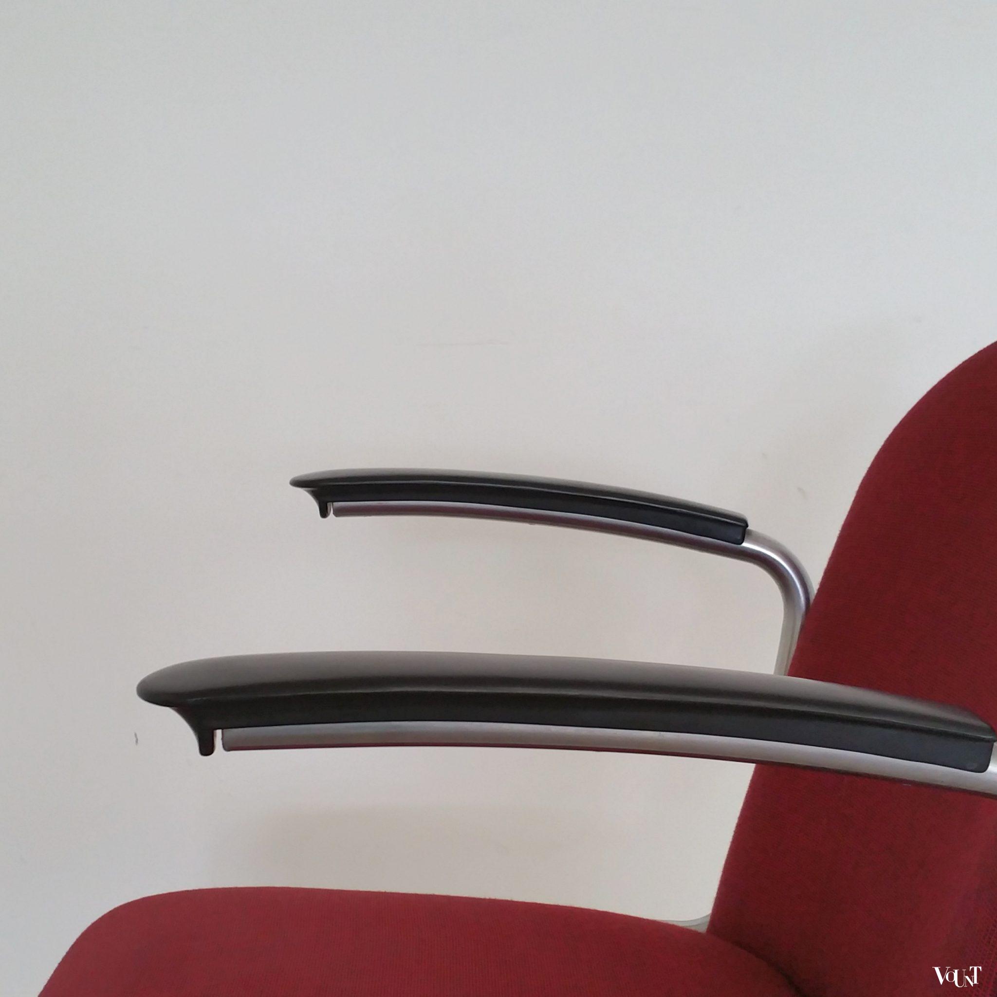 Stoel 413, W.H. Gispen voor Gispen, jaren '50/'60