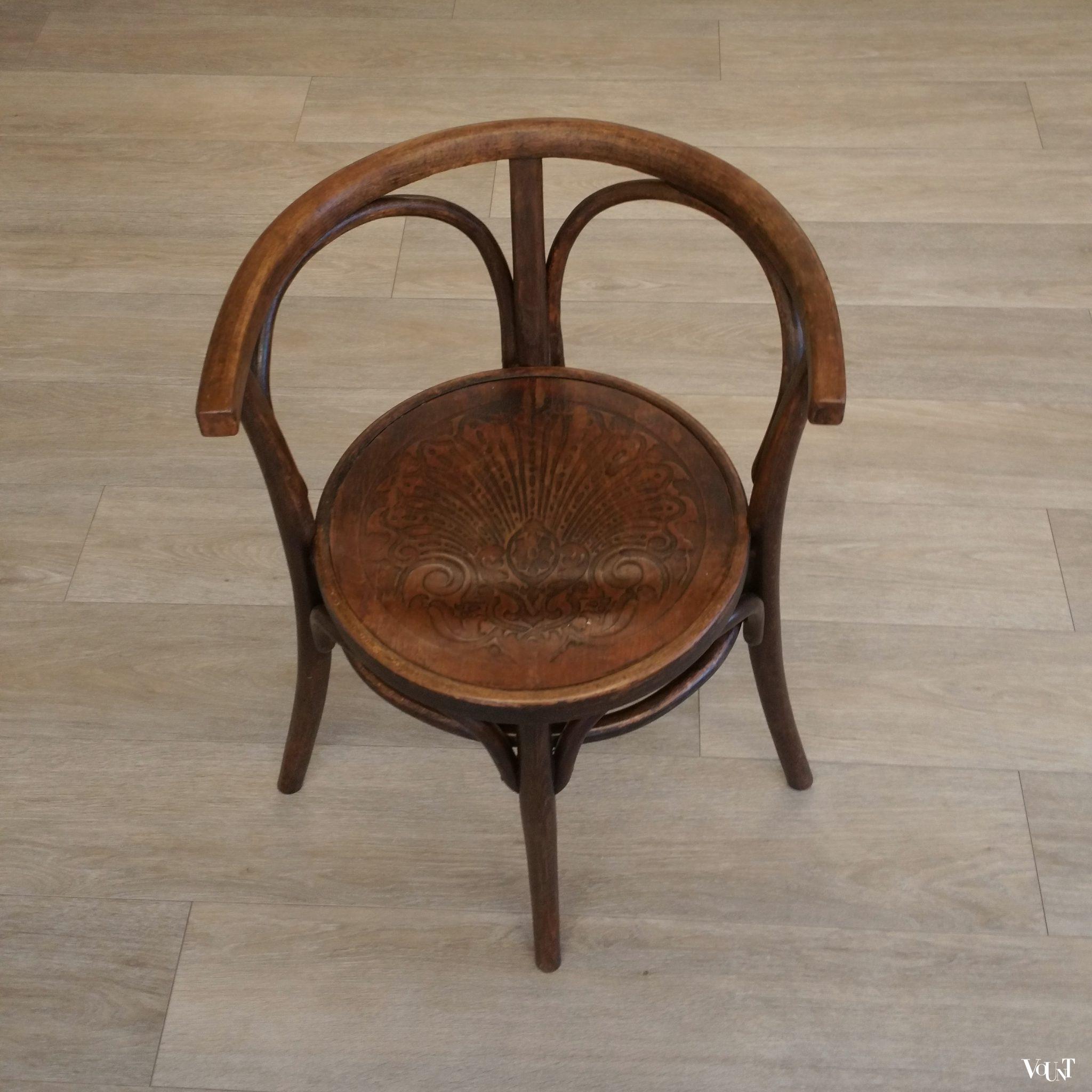 Thonet hoekstoel, ca. 1930