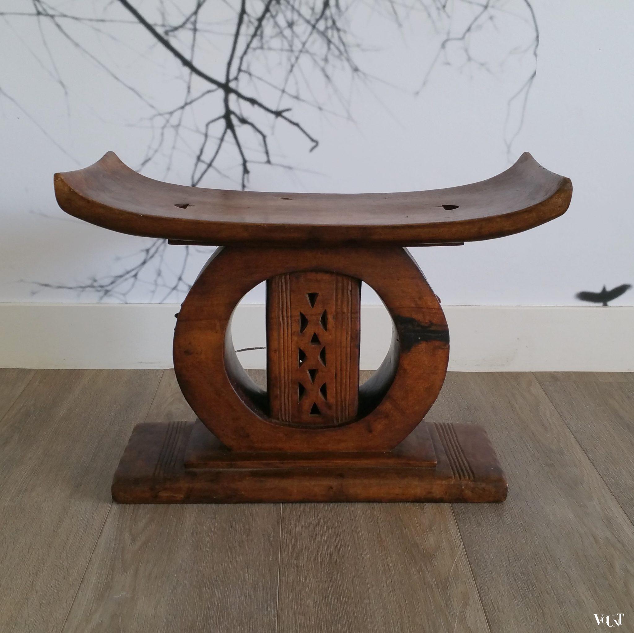 Asante of ashanti "tribal" kruk, Ghana