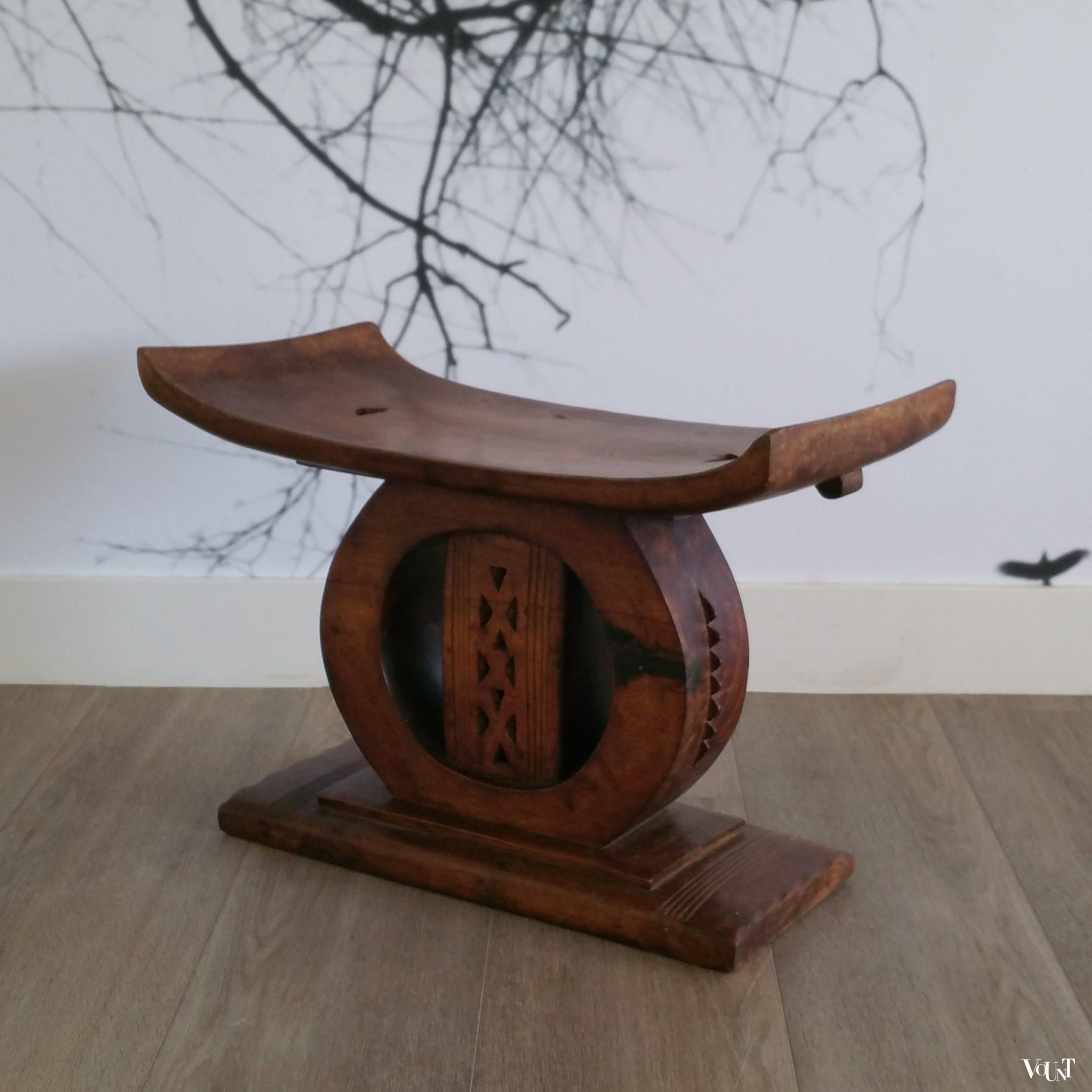 Asante of ashanti "tribal" kruk, Ghana