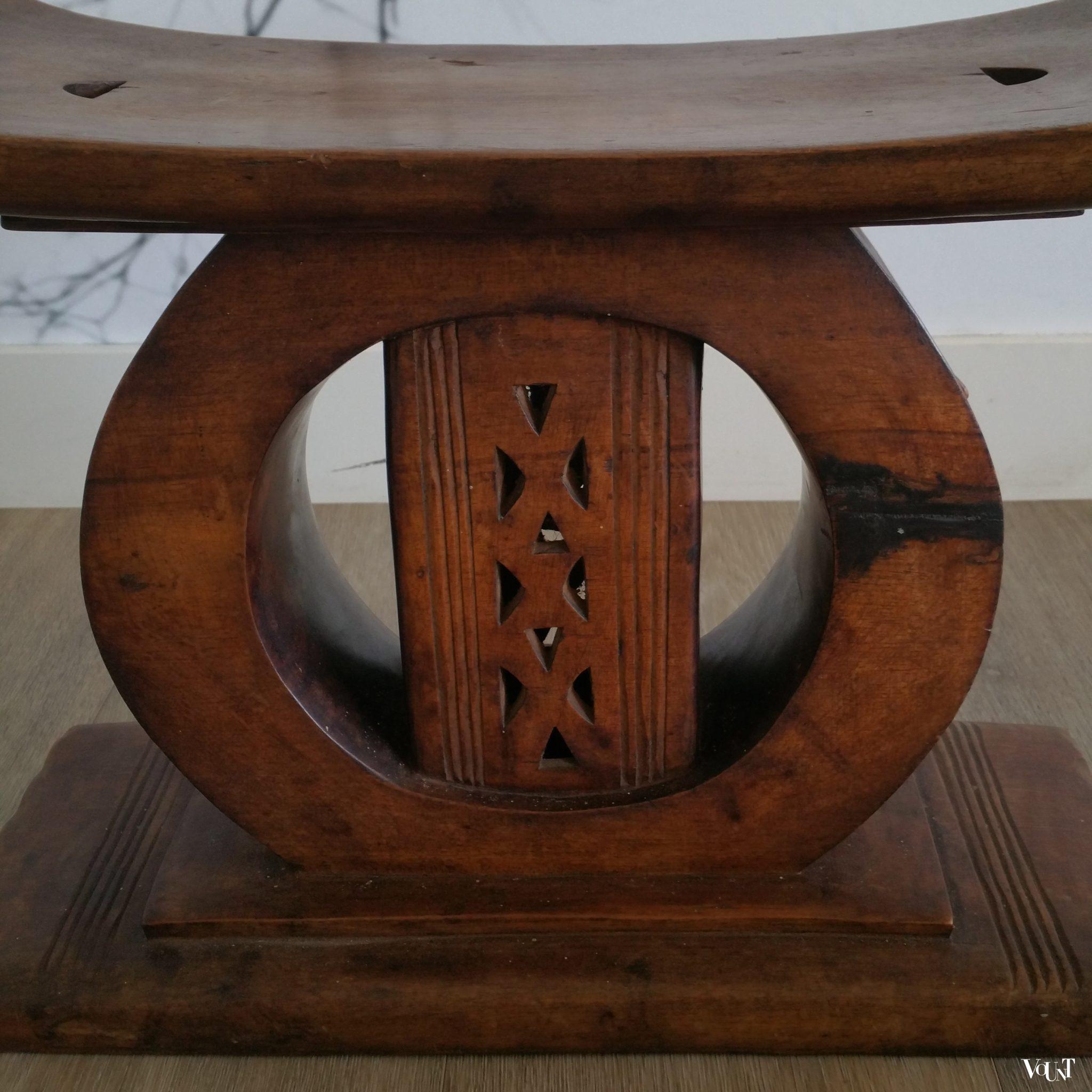 Asante of ashanti "tribal" kruk, Ghana