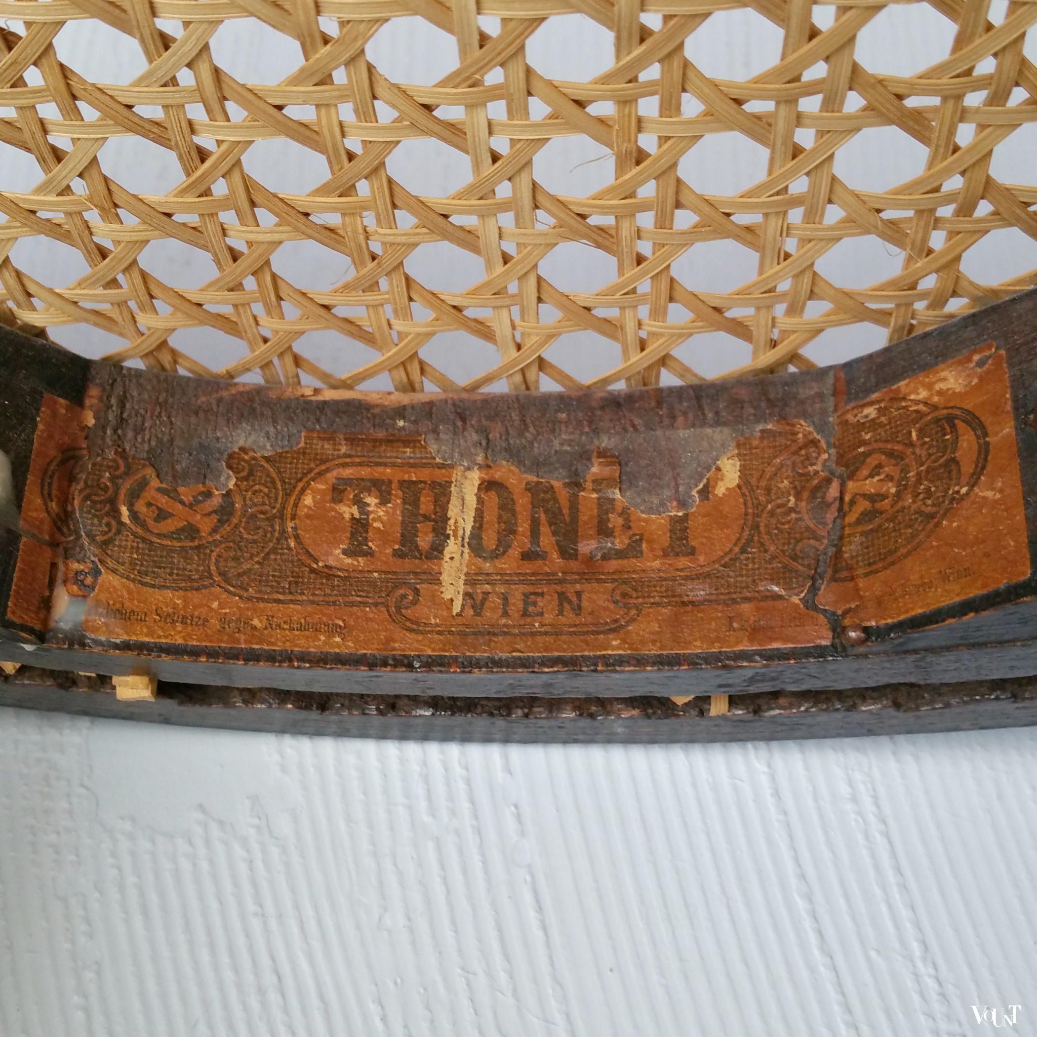 Set van 2 originele Thonet-krukken, Oostenrijk, ca. 1900